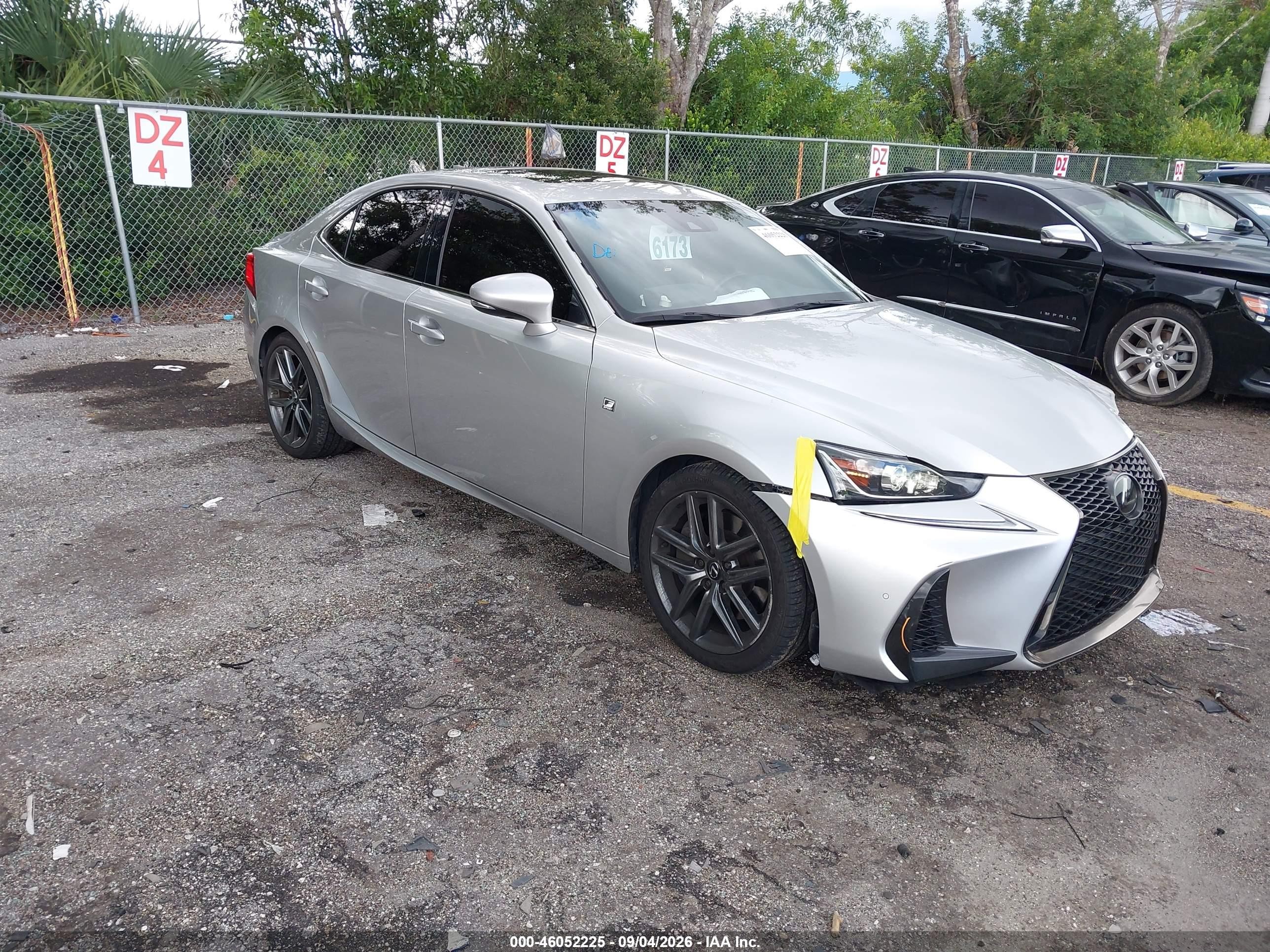 2020 Lexus IS 300 VIN JTHGA1D28L5104075 — IAAI salvage auction photo