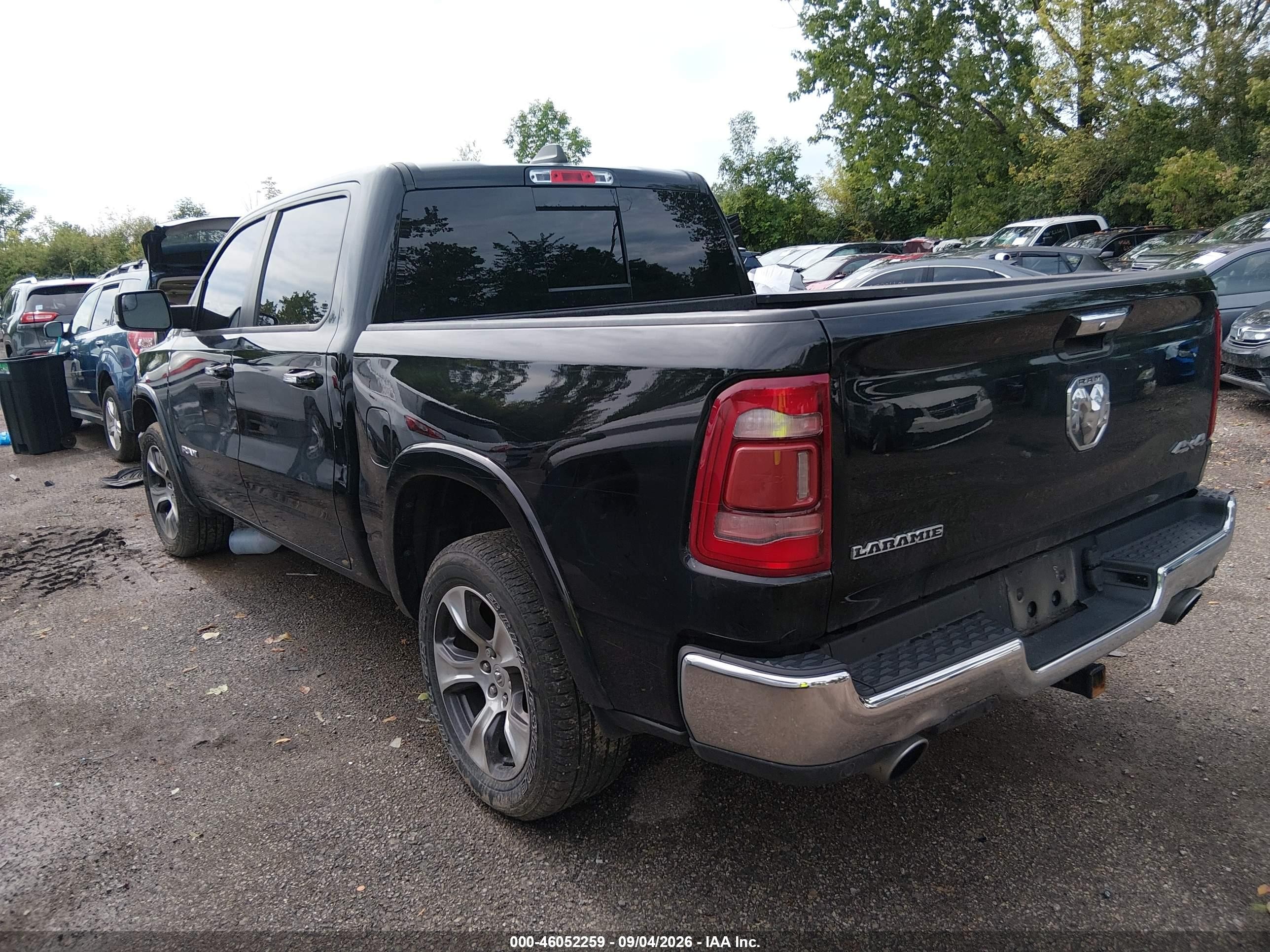 2019 Ram 1500 VIN 1C6SRFJT3KN918039 IAAI salvage auction — Front End, Salvage (Ohio), sold $10,900 on 2026-10-06 (photo 3)
