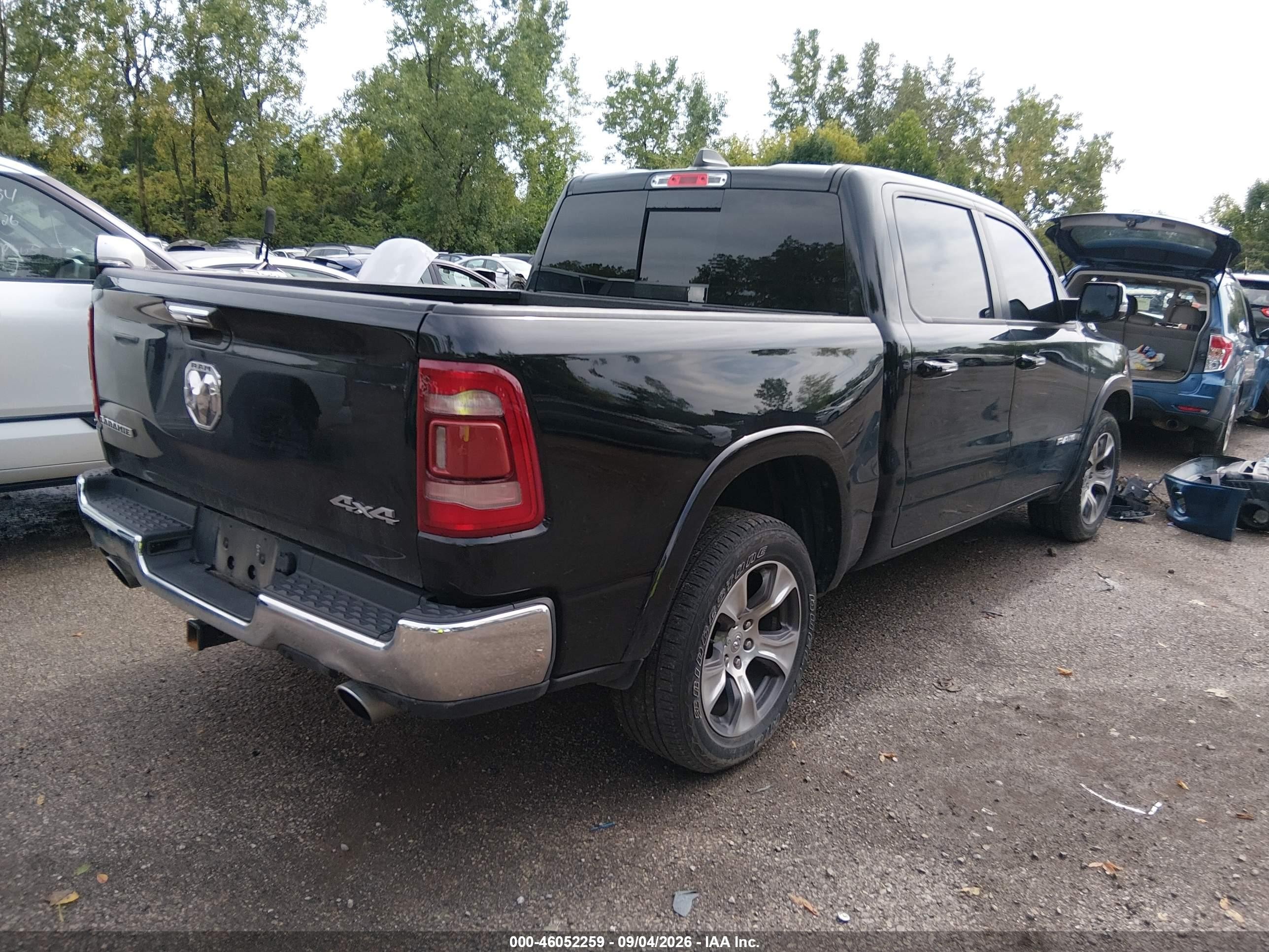 2019 Ram 1500 VIN 1C6SRFJT3KN918039 IAAI salvage auction — Front End, Salvage (Ohio), sold $10,900 on 2026-10-06 (photo 4)
