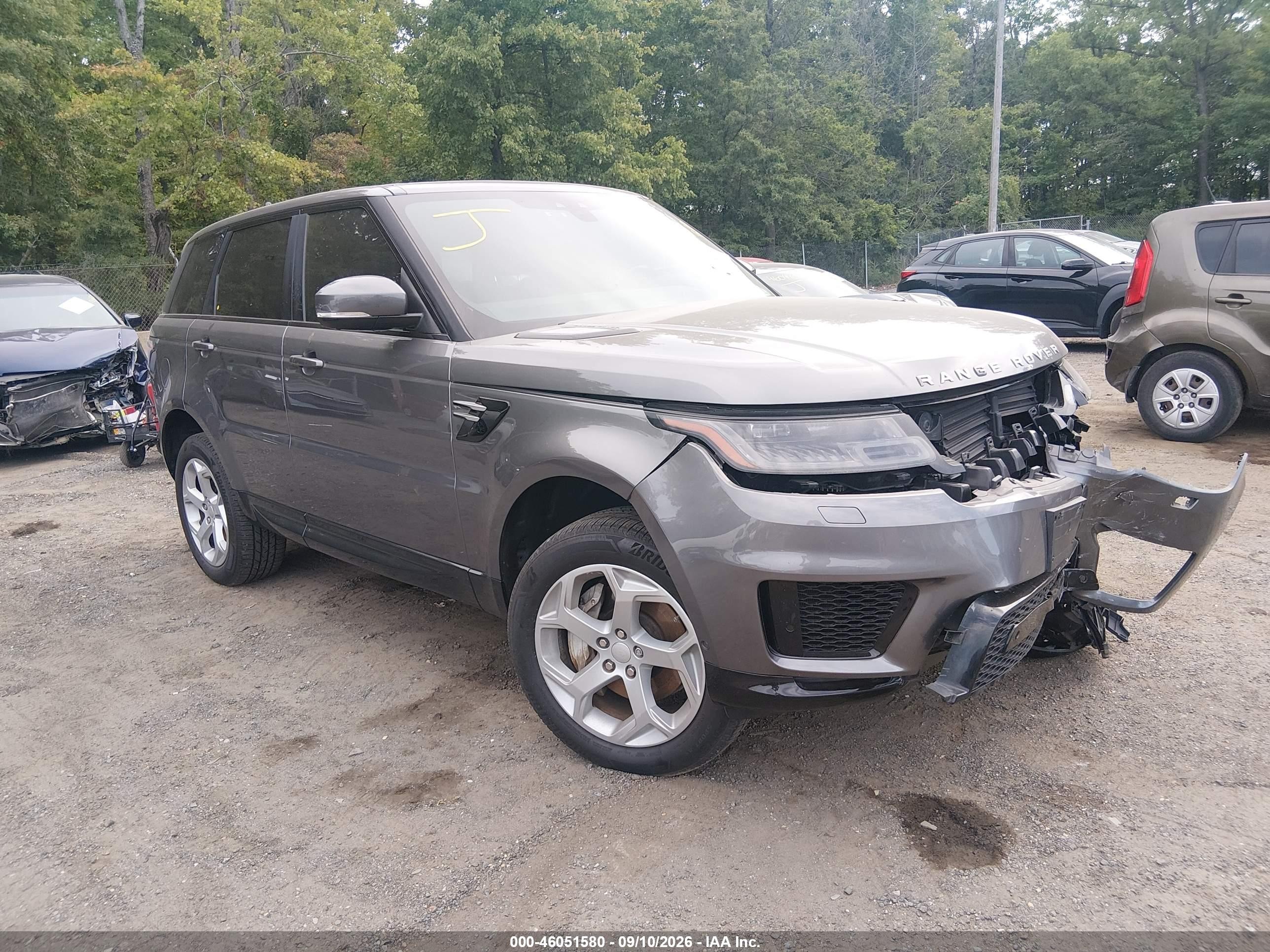2018 Land Rover Range Rover Sport VIN SALWR2RV3JA181402 — IAAI salvage auction photo