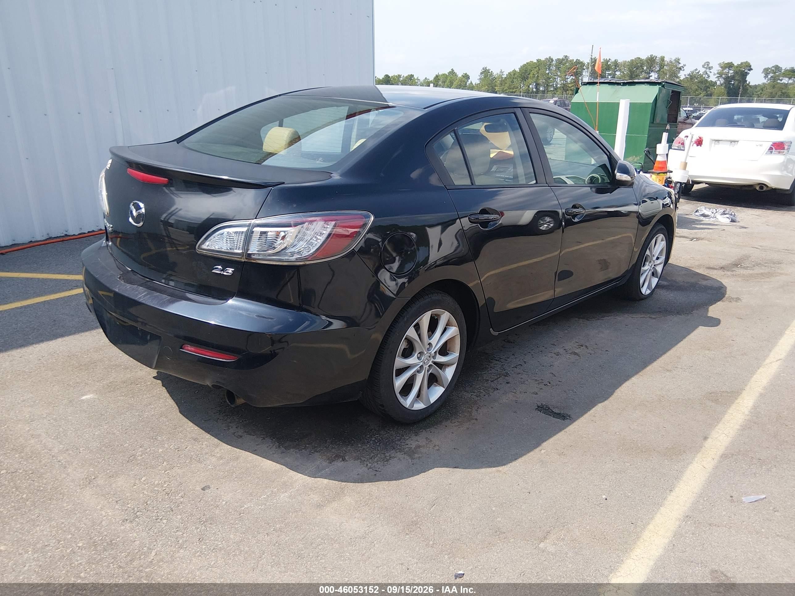 2010 Mazda 3 VIN JM1BL1S5XA1175608 IAAI salvage auction — Unknown, Salvage (South Carolina), sold $700 on 2026-10-05 (photo 4)