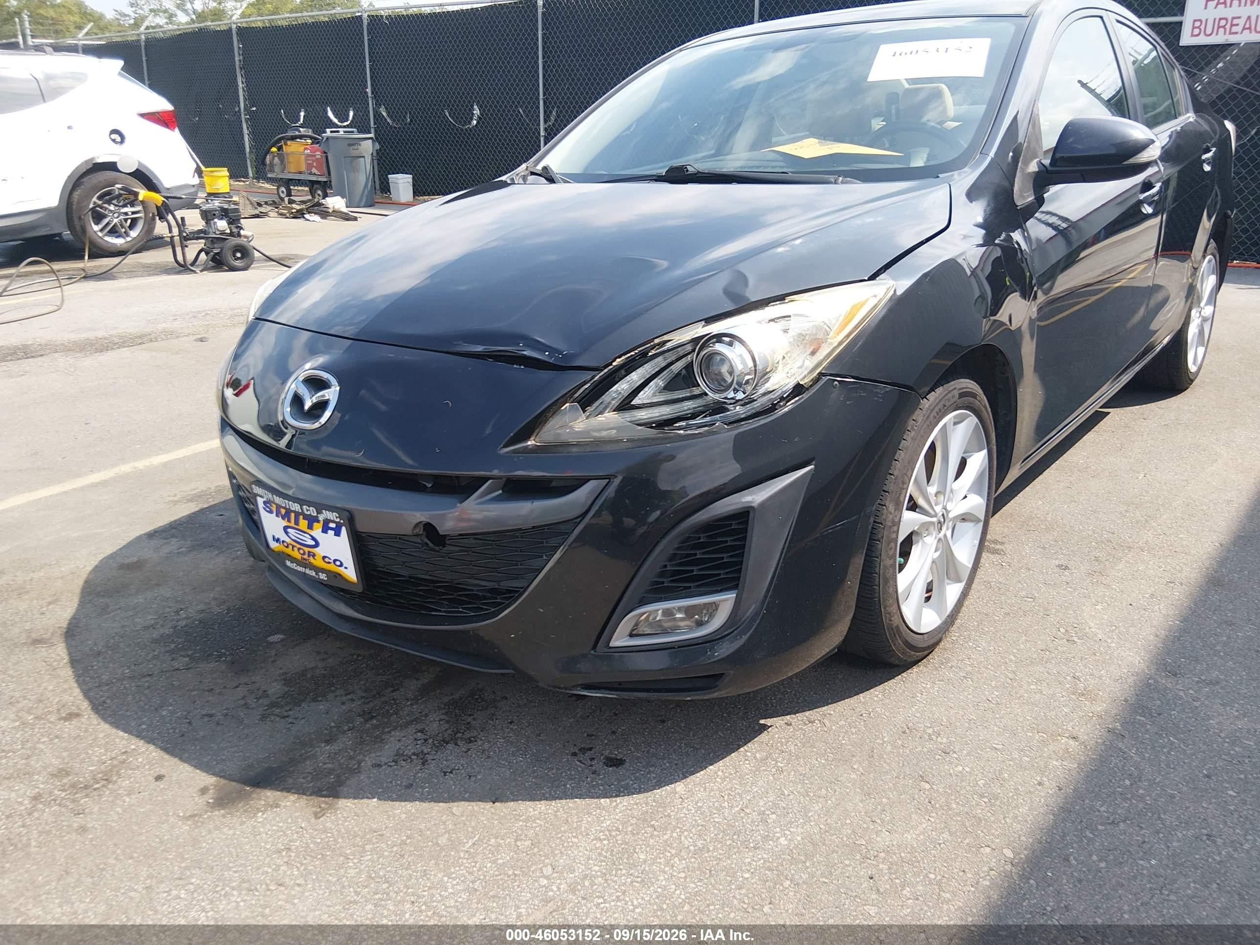 2010 Mazda 3 VIN JM1BL1S5XA1175608 IAAI salvage auction — Unknown, Salvage (South Carolina), sold $700 on 2026-10-05 (photo 6)