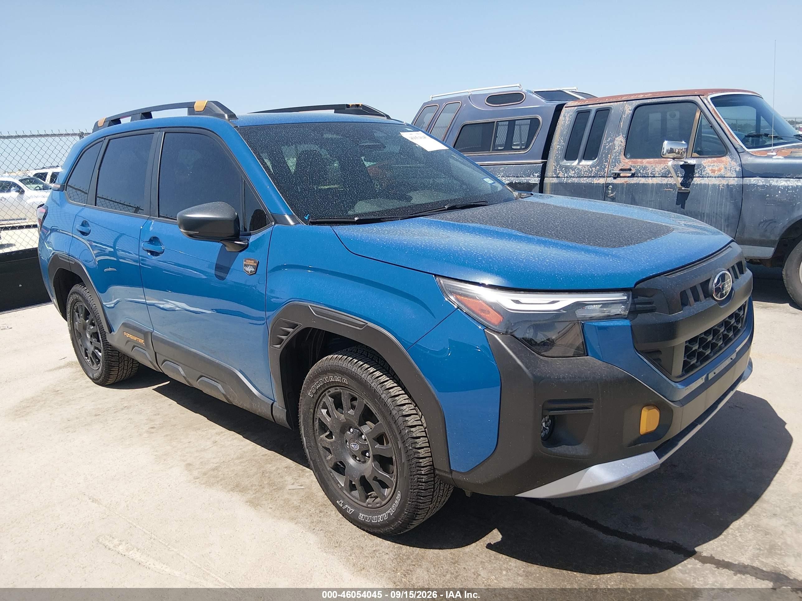 2026 Subaru Forester VIN 4S4SLDL65T3047501 IAAI salvage auction — Side, Salvage (Texas), sold $14,100 on 2026-10-20 (photo 1)