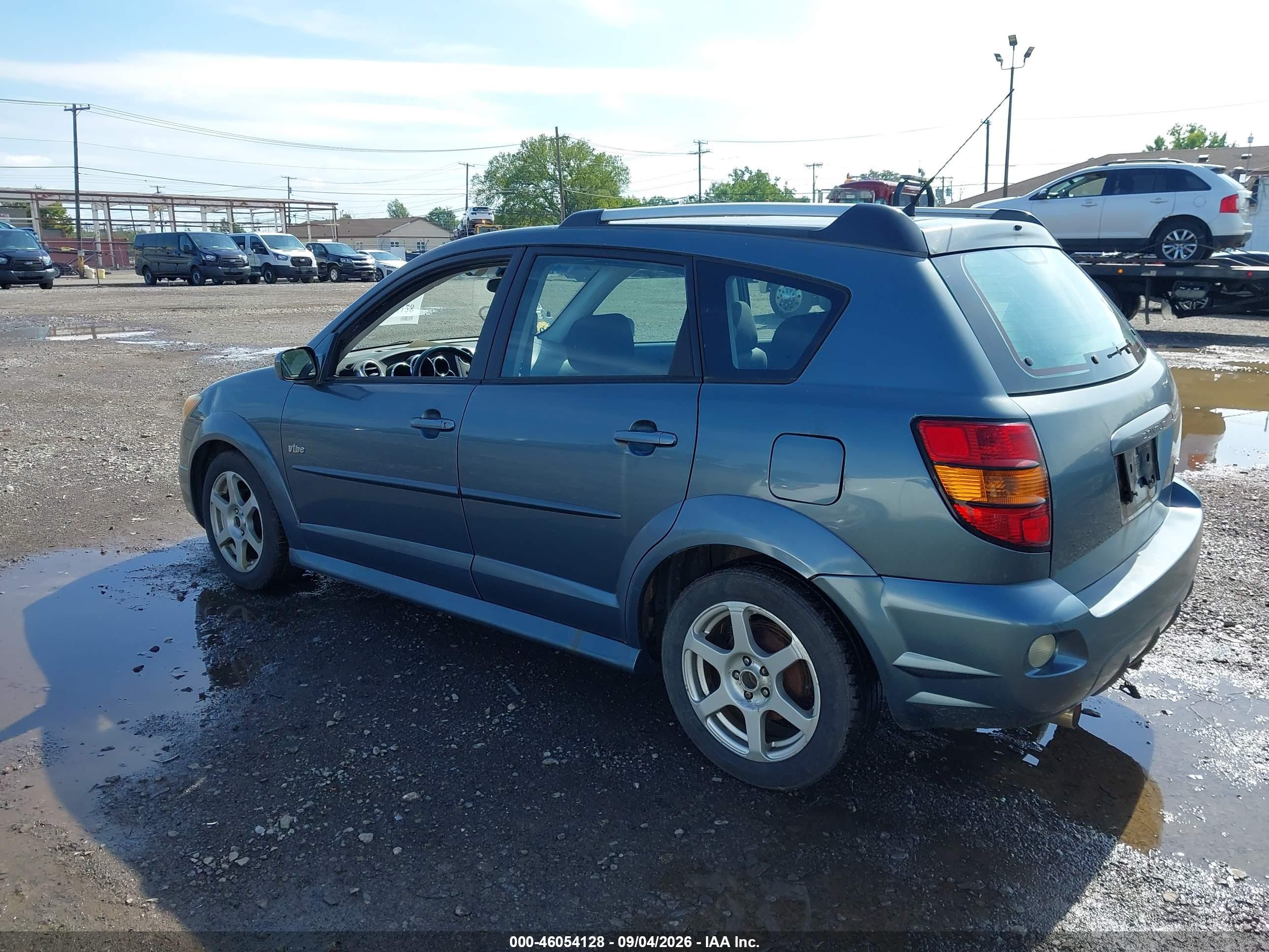 2007 Pontiac Vibe VIN 5Y2SL65847Z421307 IAAI salvage auction — Normal Wear, Clear (New York), sold $225 on 2026-09-09 (photo 3)