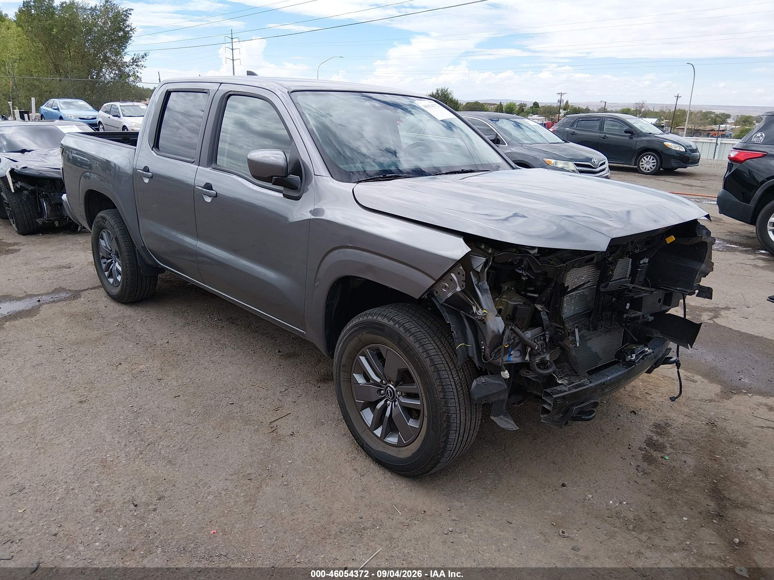 2026 Nissan Frontier VIN 1N6ED1EK3TN642873 — IAAI salvage auction photo