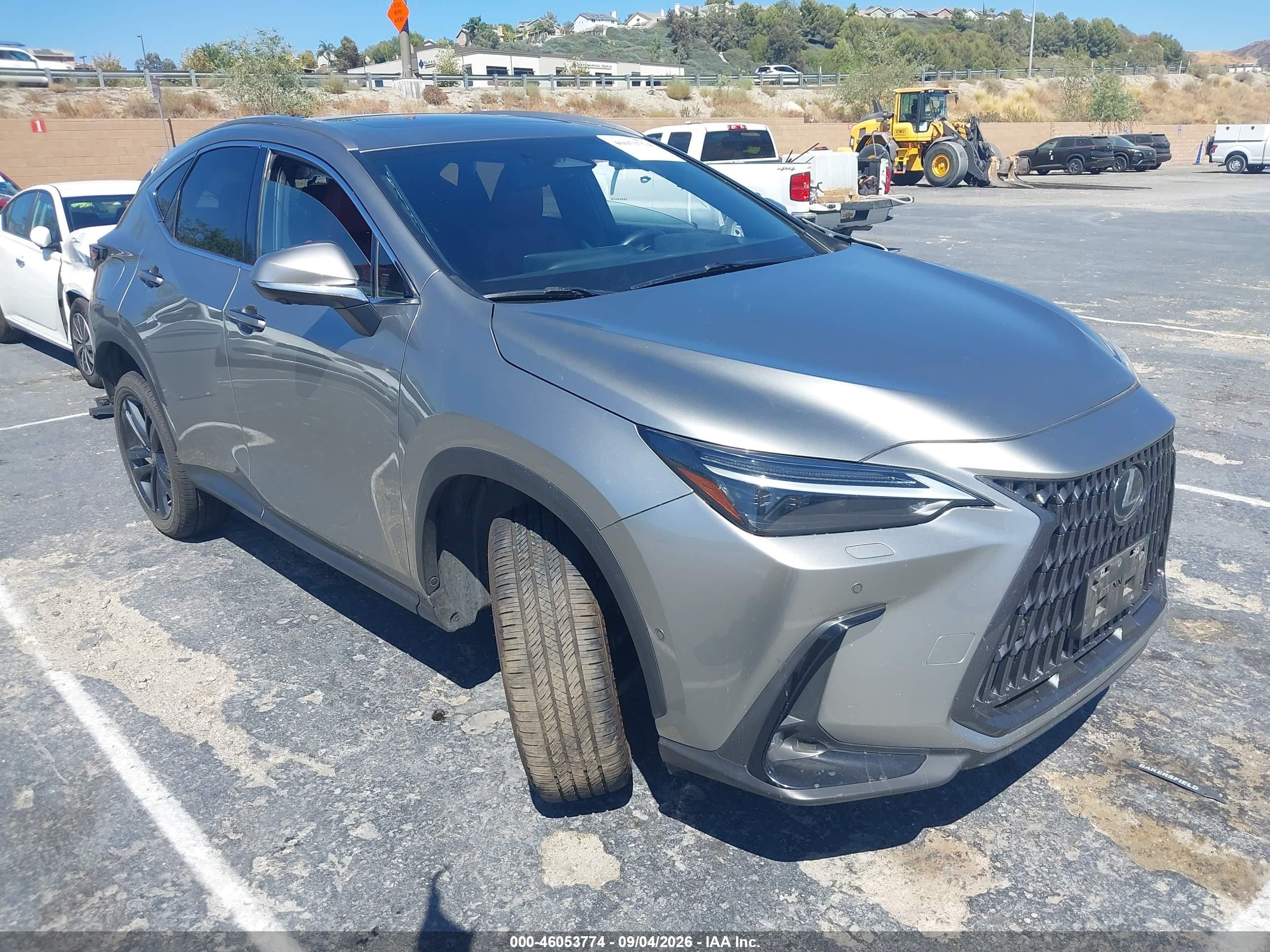 2022 Lexus NX 450h+ VIN JTJHKCFZ6N2009086 — IAAI salvage auction photo