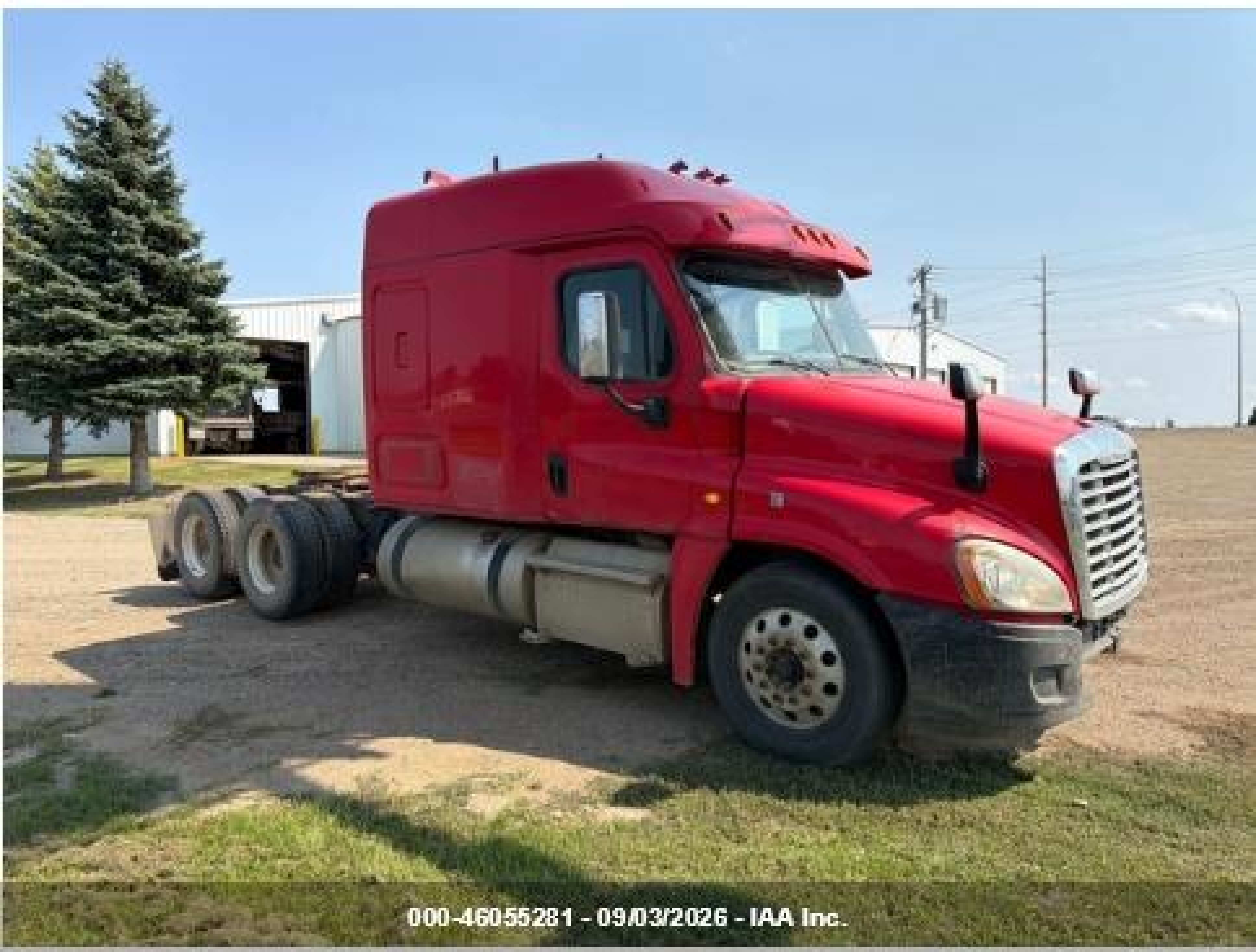 2017 Freightliner Cascadia 125 VIN 3AKJGLDR3HSHZ1872 — IAAI salvage auction photo