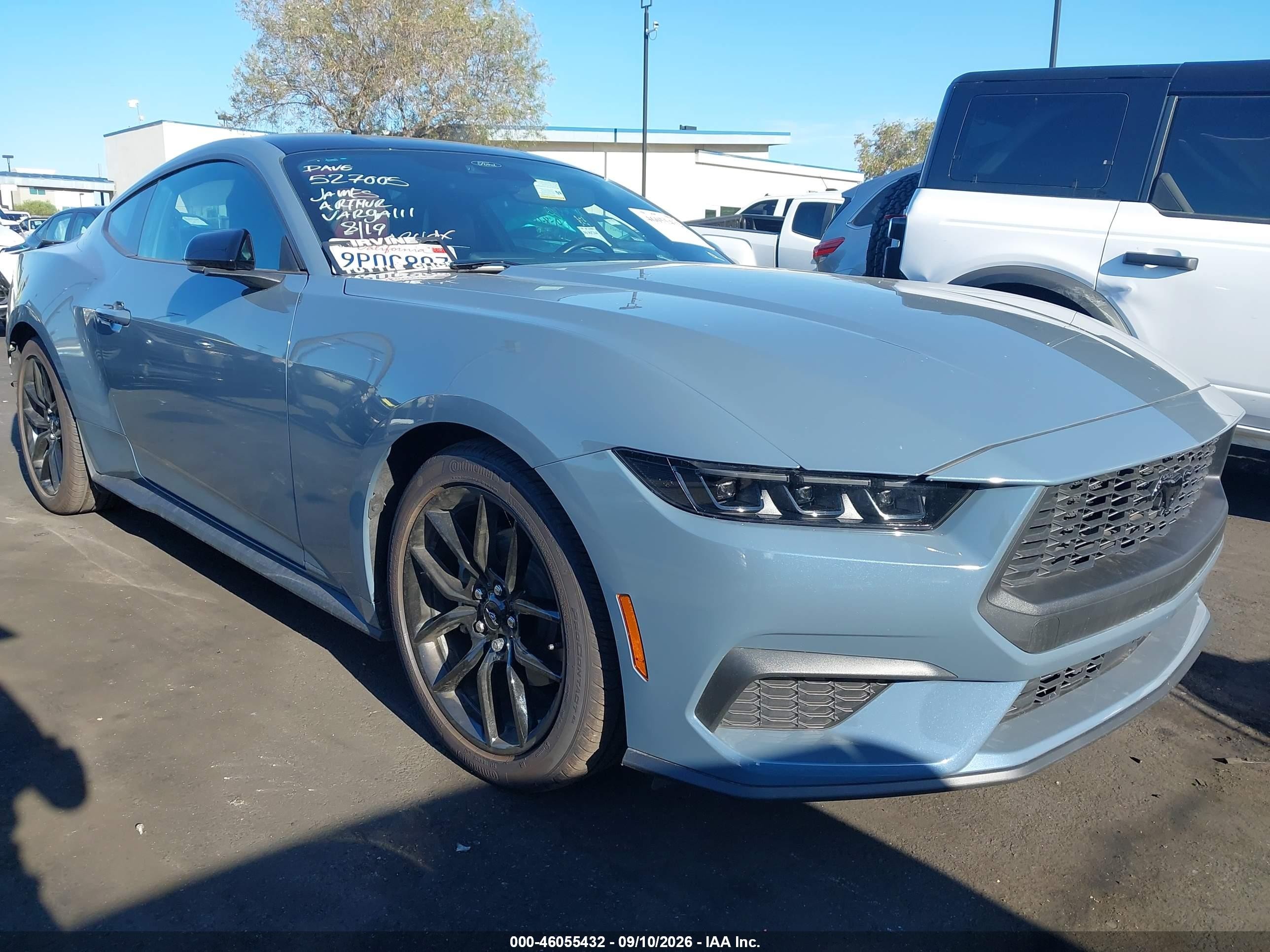 2024 Ford Mustang VIN 1FA6P8TH8R5147100 — IAAI salvage auction photo