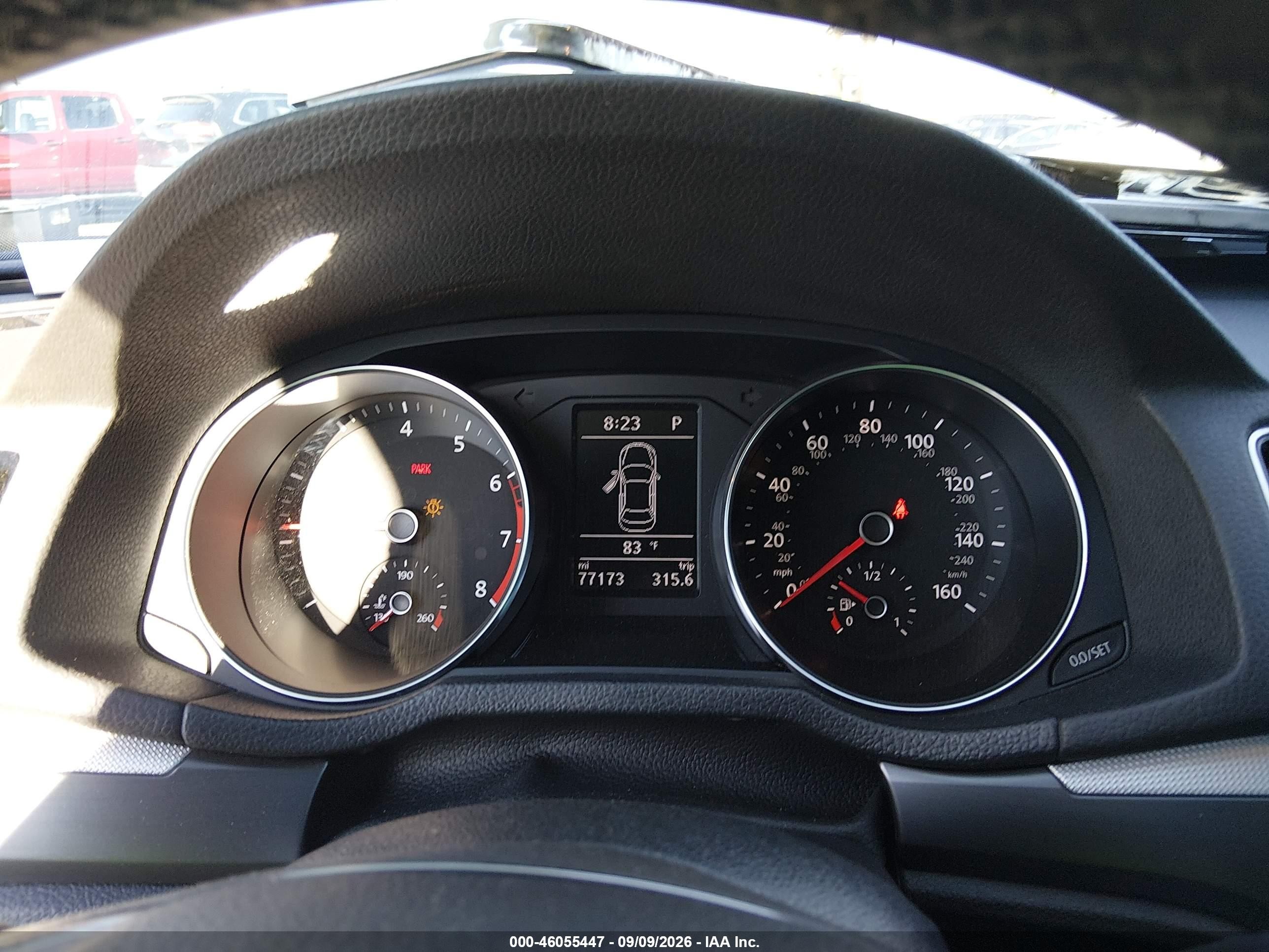 2018 Volkswagen Passat VIN 1VWAA7A38JC001266 IAAI salvage auction — Rear End, Salvage Certificate (California), sold $4,000 on 2026-09-13 (photo 7)