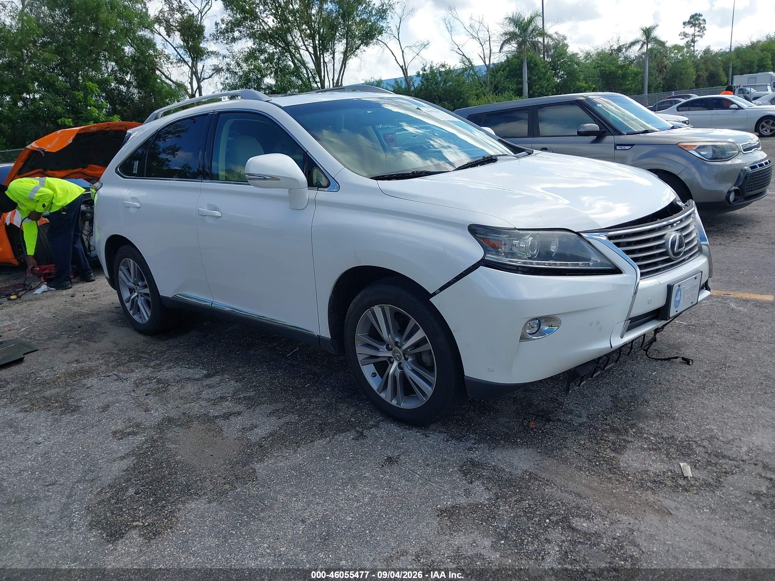 2015 Lexus RX 350 VIN 2T2ZK1BAXFC184788 — IAAI salvage auction photo