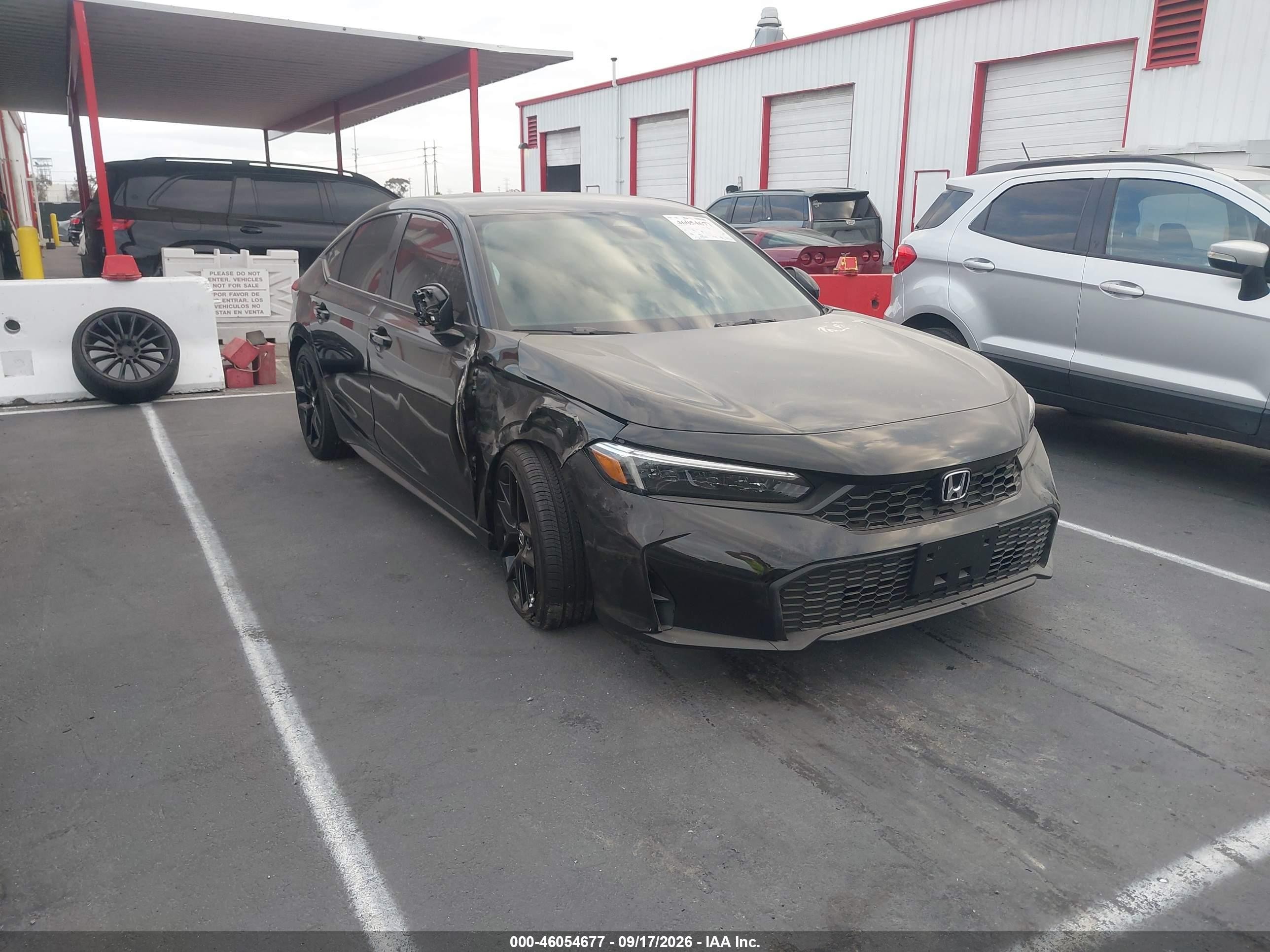 2026 Honda Civic VIN 19XFL2H80TE027332 — IAAI salvage auction photo