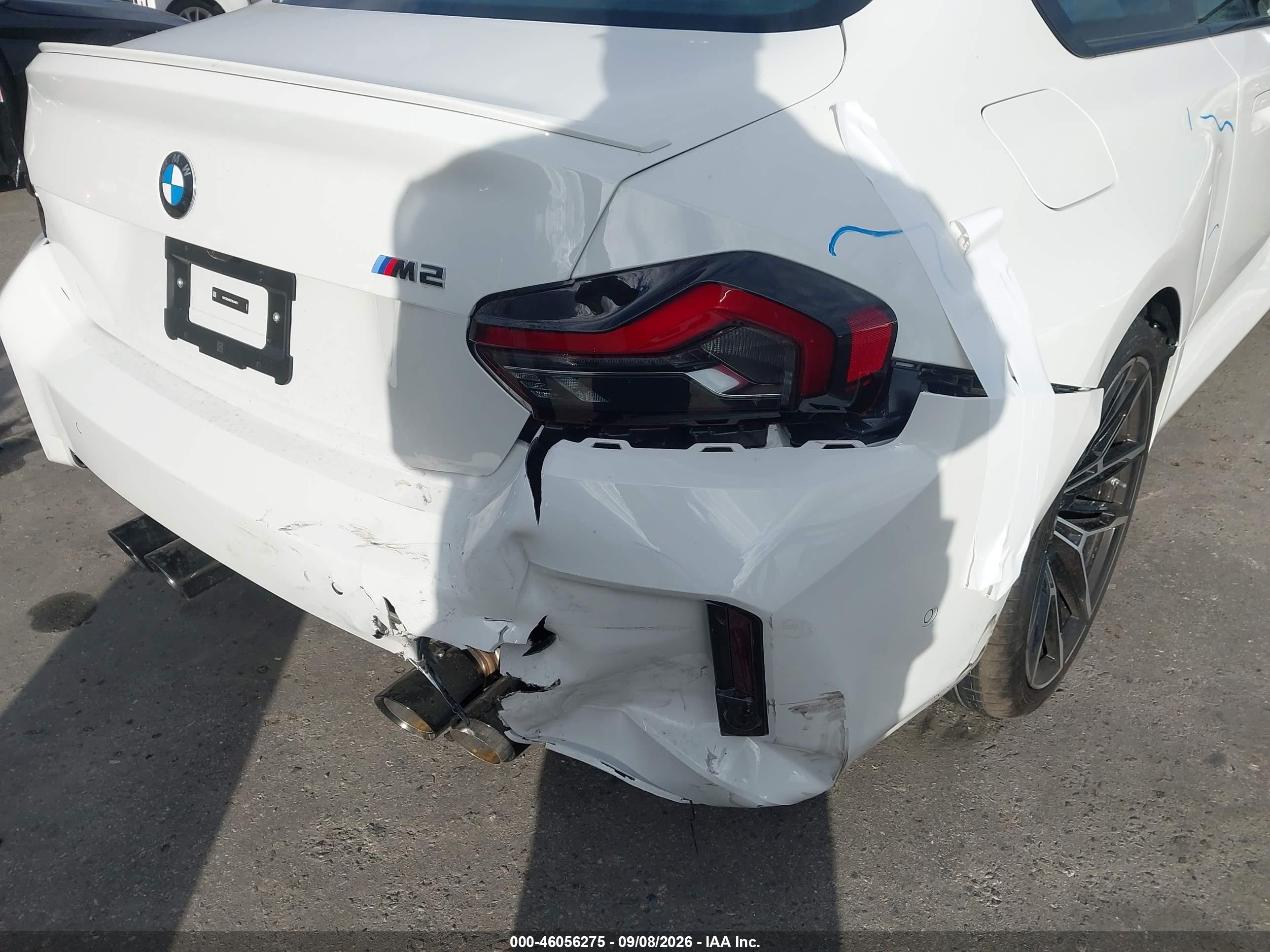2026 BMW M2 VIN 3MF23DM00T8G44817 IAAI salvage auction — Rear End, Clear (California), sold $46,250 on 2026-09-14 (photo 6)