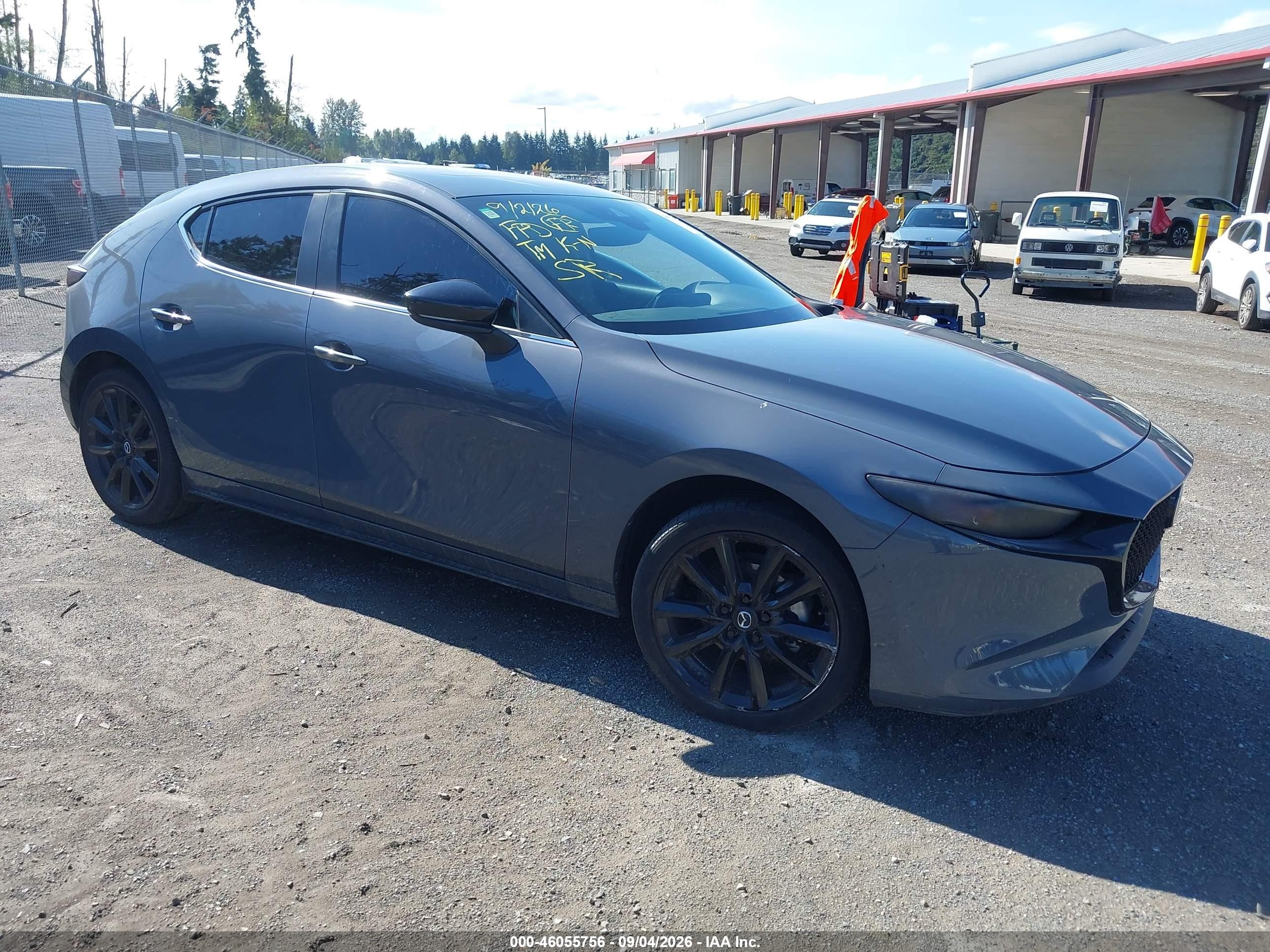 2023 Mazda 3 VIN JM1BPALM3P1605594 — IAAI salvage auction photo