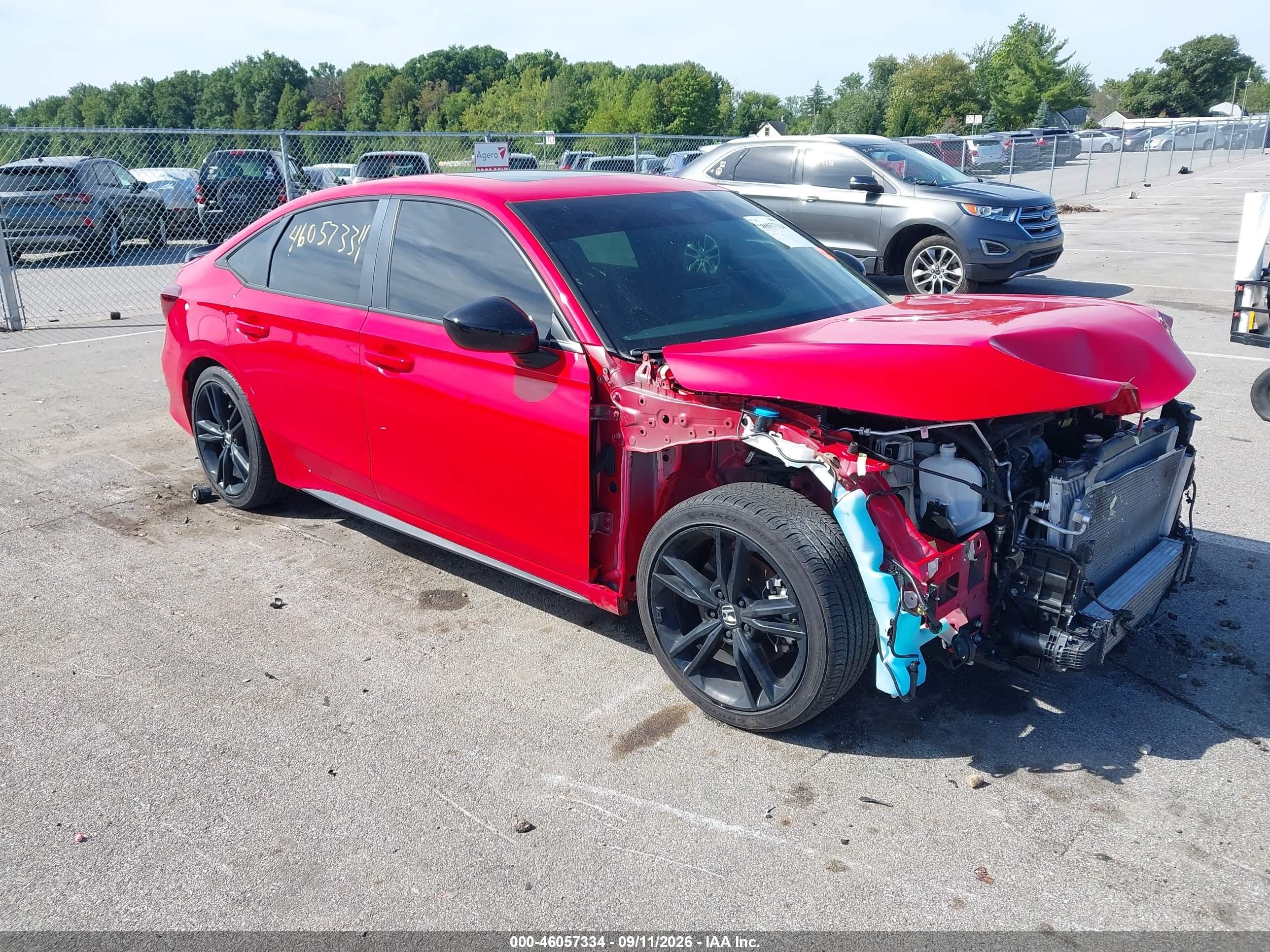 2025 Honda Civic VIN 2HGFE1E56SH474735 — IAAI salvage auction photo