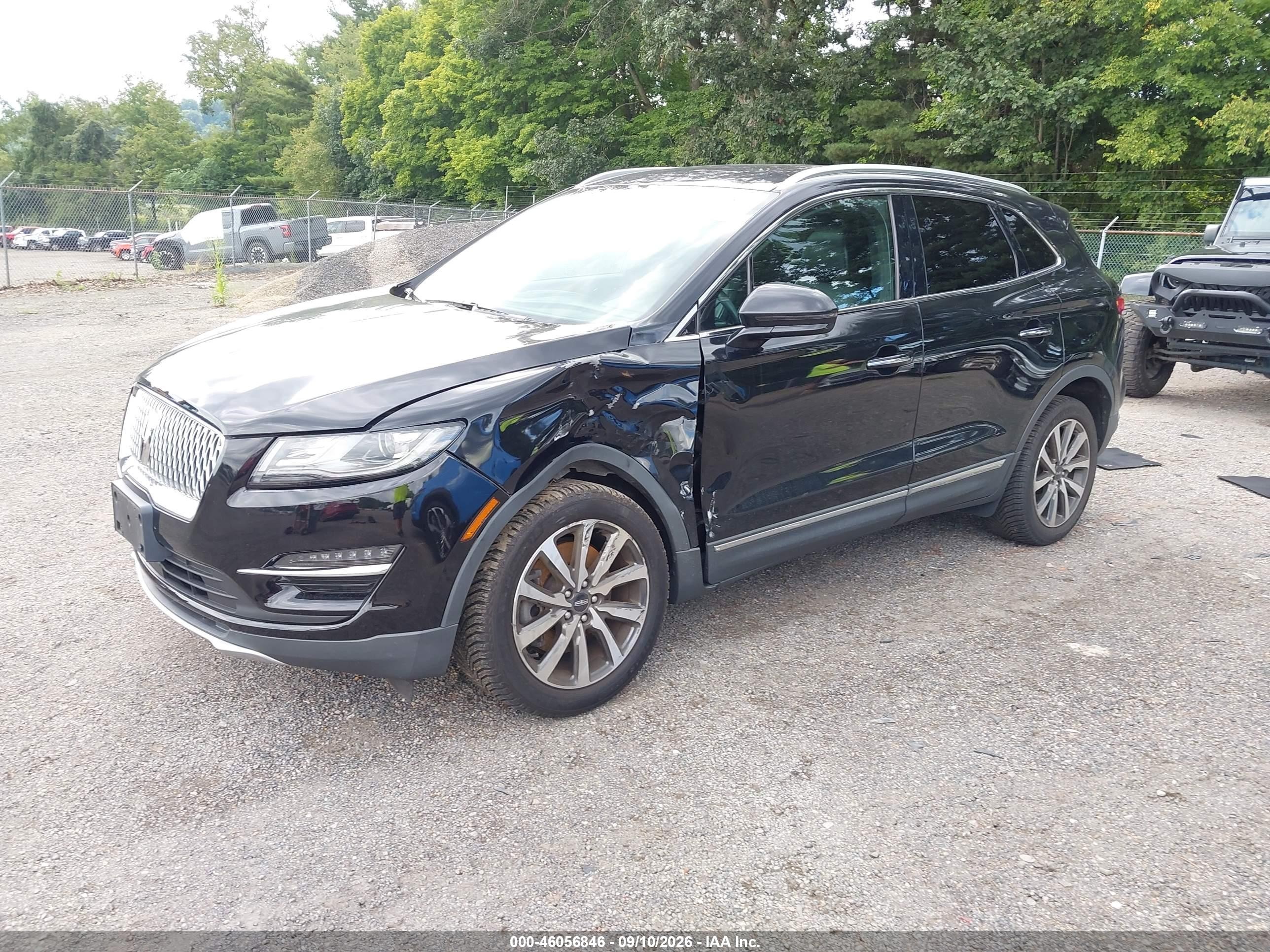 2019 Lincoln Mkc VIN 5LMTJ3DH0KUL11931 IAAI salvage auction — Unknown, Salvage (Ohio), sold $4,350 on 2026-09-24 (photo 2)