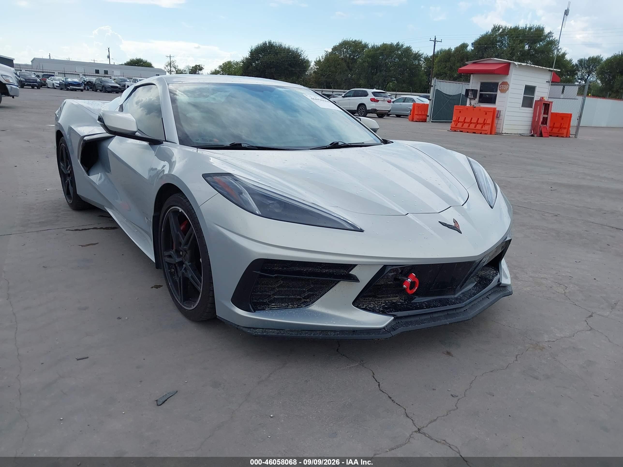 2023 Chevrolet Corvette Stingray VIN 1G1YB3D43P5109229 — IAAI salvage auction photo
