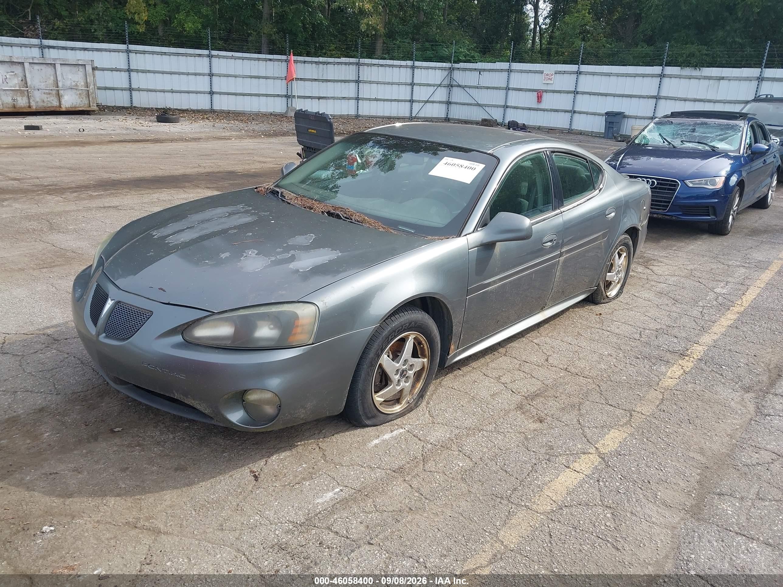 2004 Pontiac Grand prix VIN 2G2WP522541233565 IAAI salvage auction — Normal Wear, Clear (Michigan), sold $375 on 2026-09-21 (photo 2)