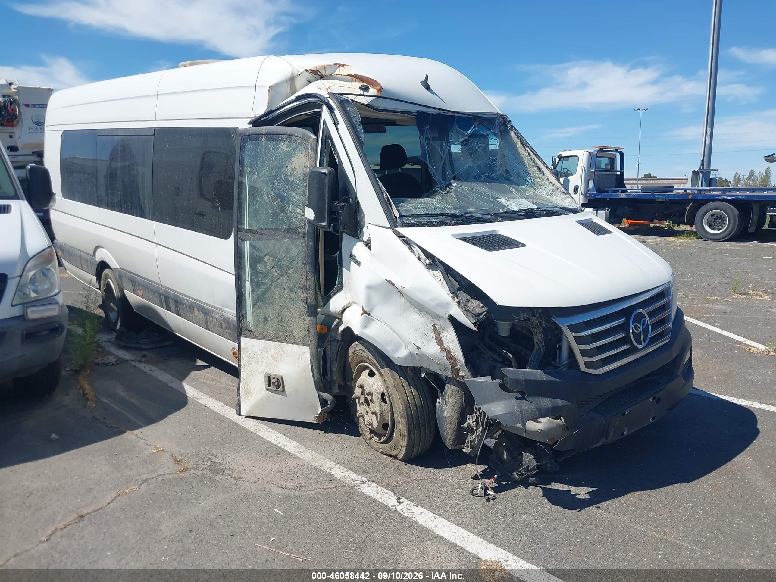 2022 Greenpower Motors Evc210 VIN 1G9CG2CD2NP492182 IAAI salvage auction — Unknown, Salvage (California), sold $1,400 on 2026-09-21 (photo 1)