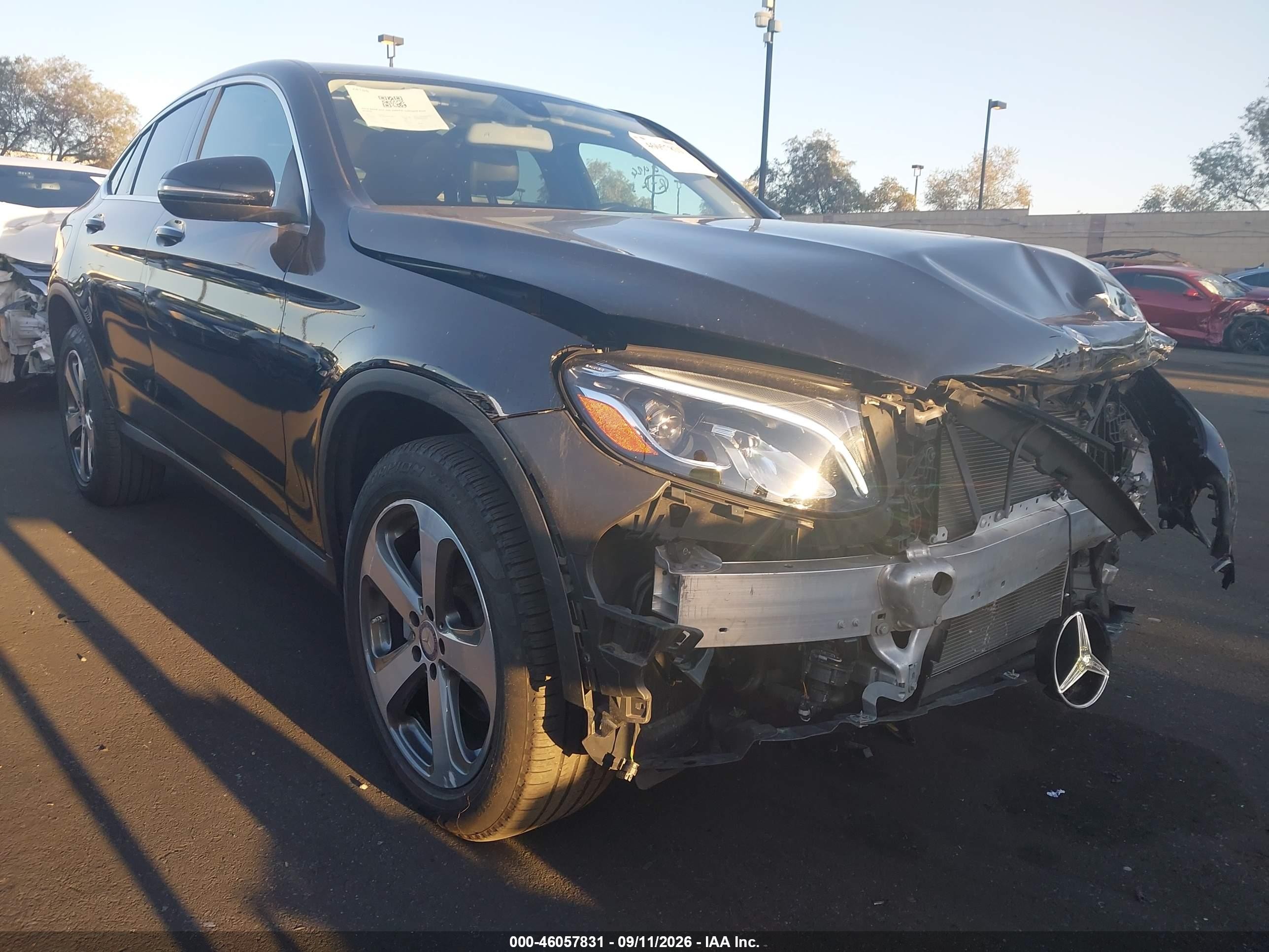 2017 Mercedes-Benz GLC-Class VIN WDC0J4KB6HF195415 — IAAI salvage auction photo