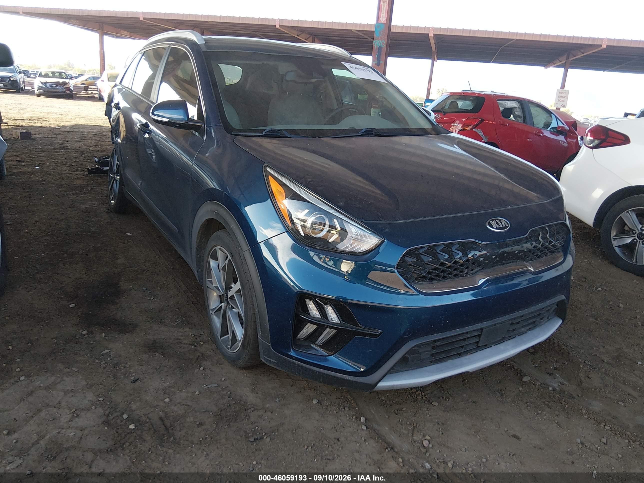 2021 Kia Niro VIN KNDCC3LC2M5463665 — IAAI salvage auction photo