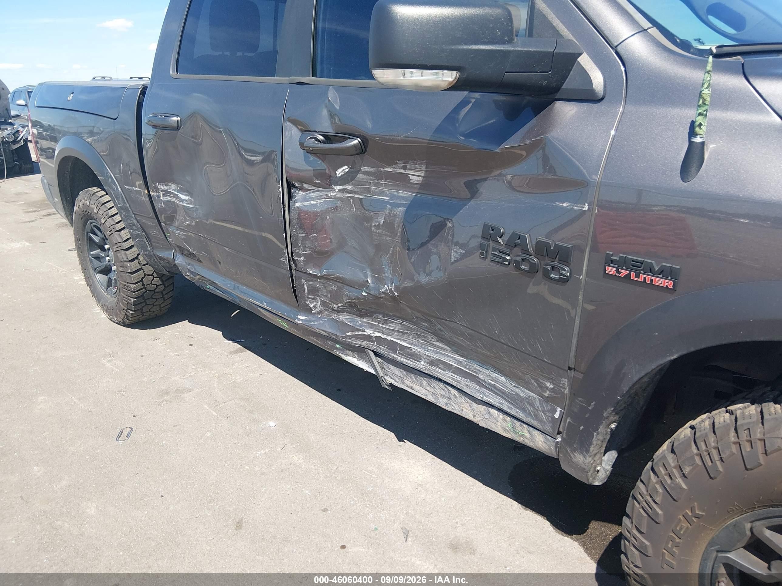 2018 Ram 1500 VIN 1C6RR7YT9JS151873 IAAI salvage auction — Side, Salvage (North Carolina), sold $7,500 on 2026-10-07 (photo 6)