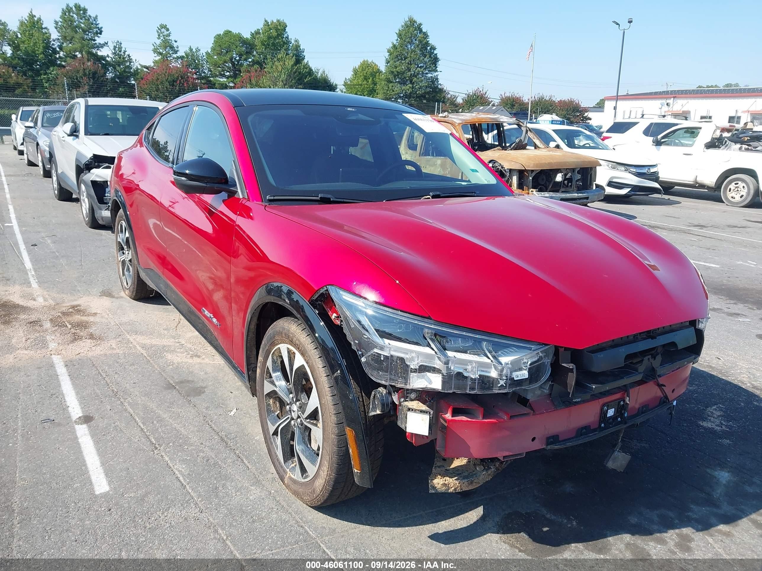 2021 Ford Mustang Mach-E VIN 3FMTK3SU1MMA62644 — IAAI salvage auction photo