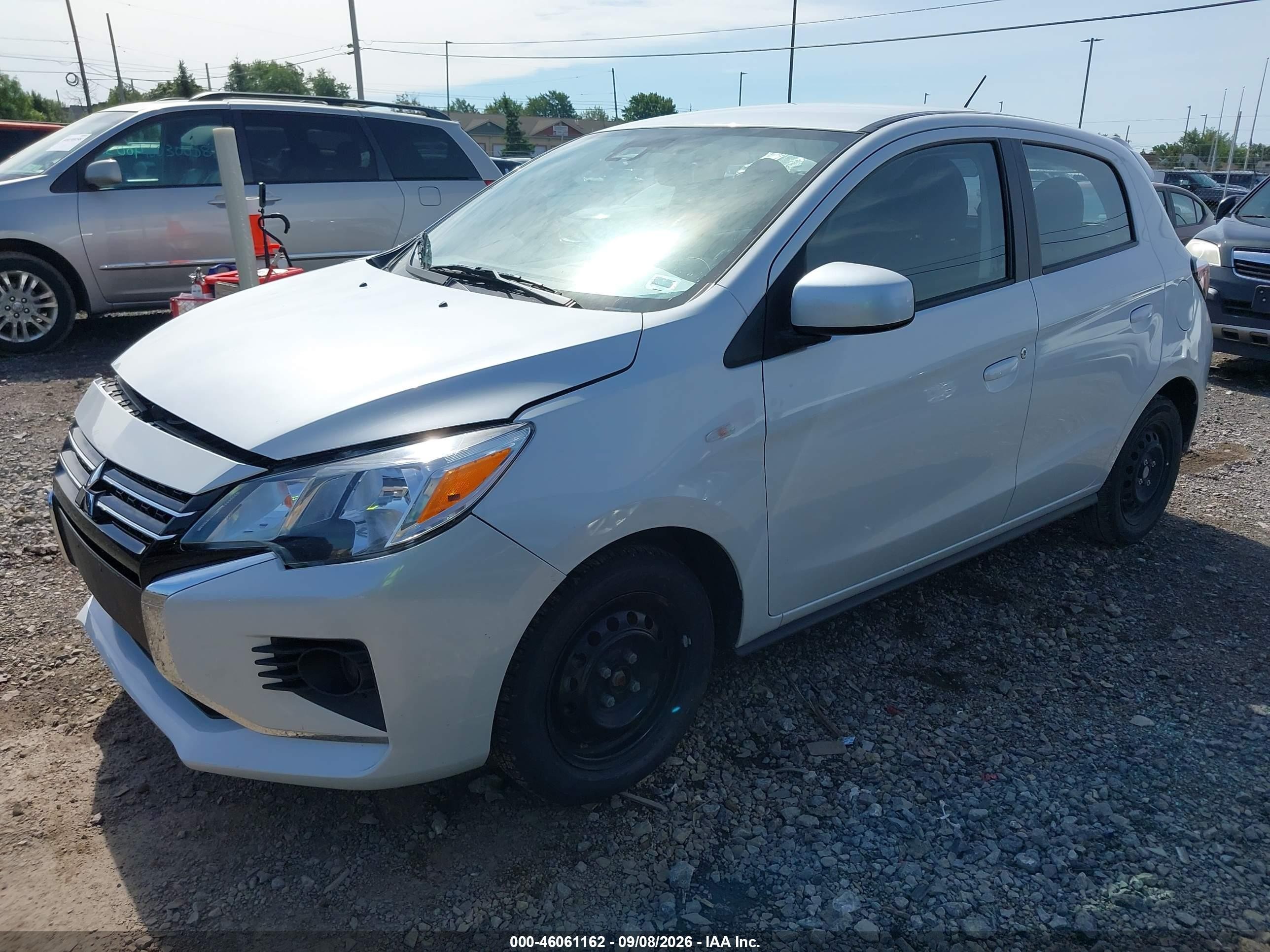 2024 Mitsubishi Mirage VIN ML32AUHJ1RH009317 IAAI salvage auction — Unknown, Enterprise Vehicles Clear Only (California), sold $5,100 on 2026-09-12 (photo 2)