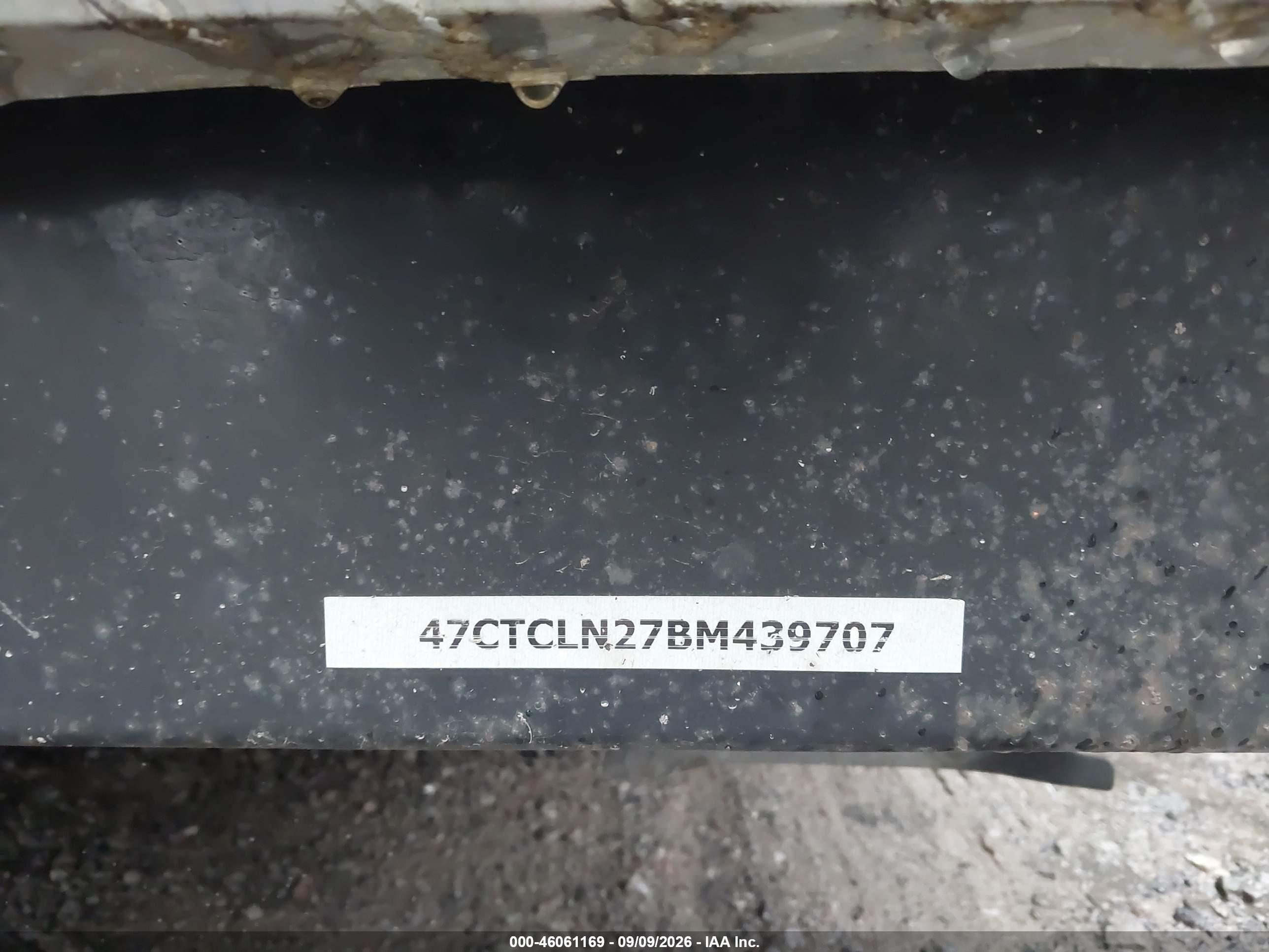 2011 Coleman Other VIN 47CTCLN27BM439707 IAAI salvage auction — Unknown, Mv-907A (New York), sold $25 on 2026-09-24 (photo 9)