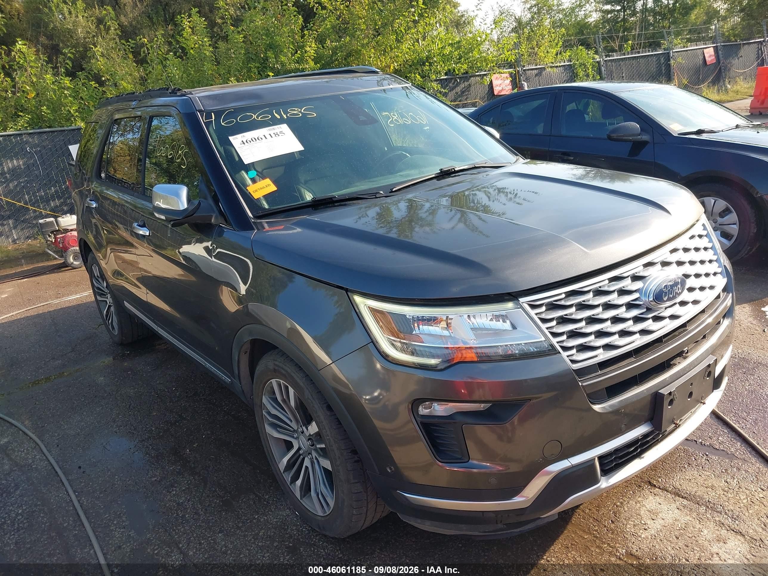 2018 Ford Explorer VIN 1FM5K8HT4JGA97818 — IAAI salvage auction photo