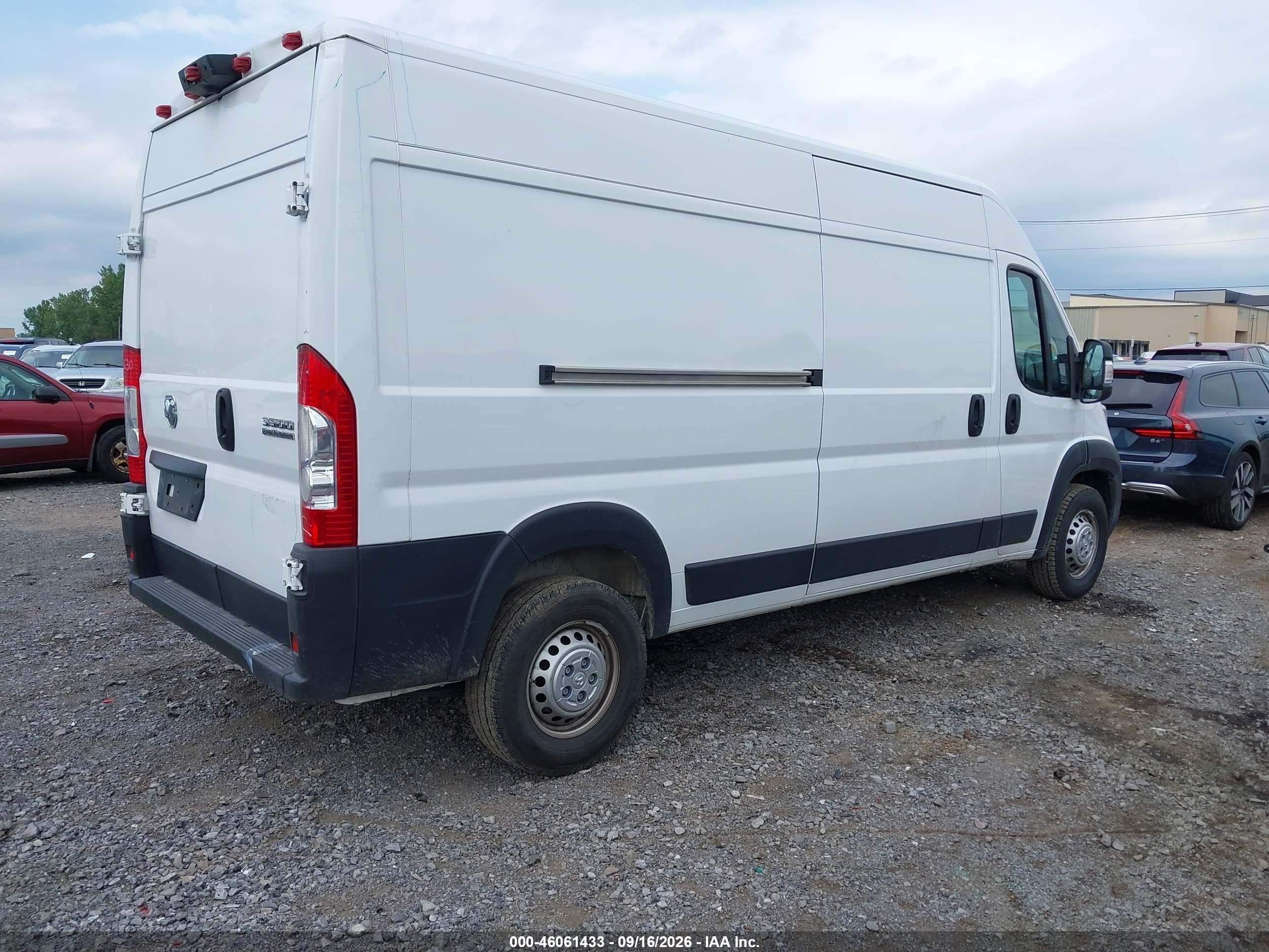2026 Ram Promaster city VIN 3C6MRVHG0TE180959 IAAI salvage auction — Front End, Enterprise Vehicles Clear Only (New York), sold $29,500 on 2026-09-28 (photo 4)