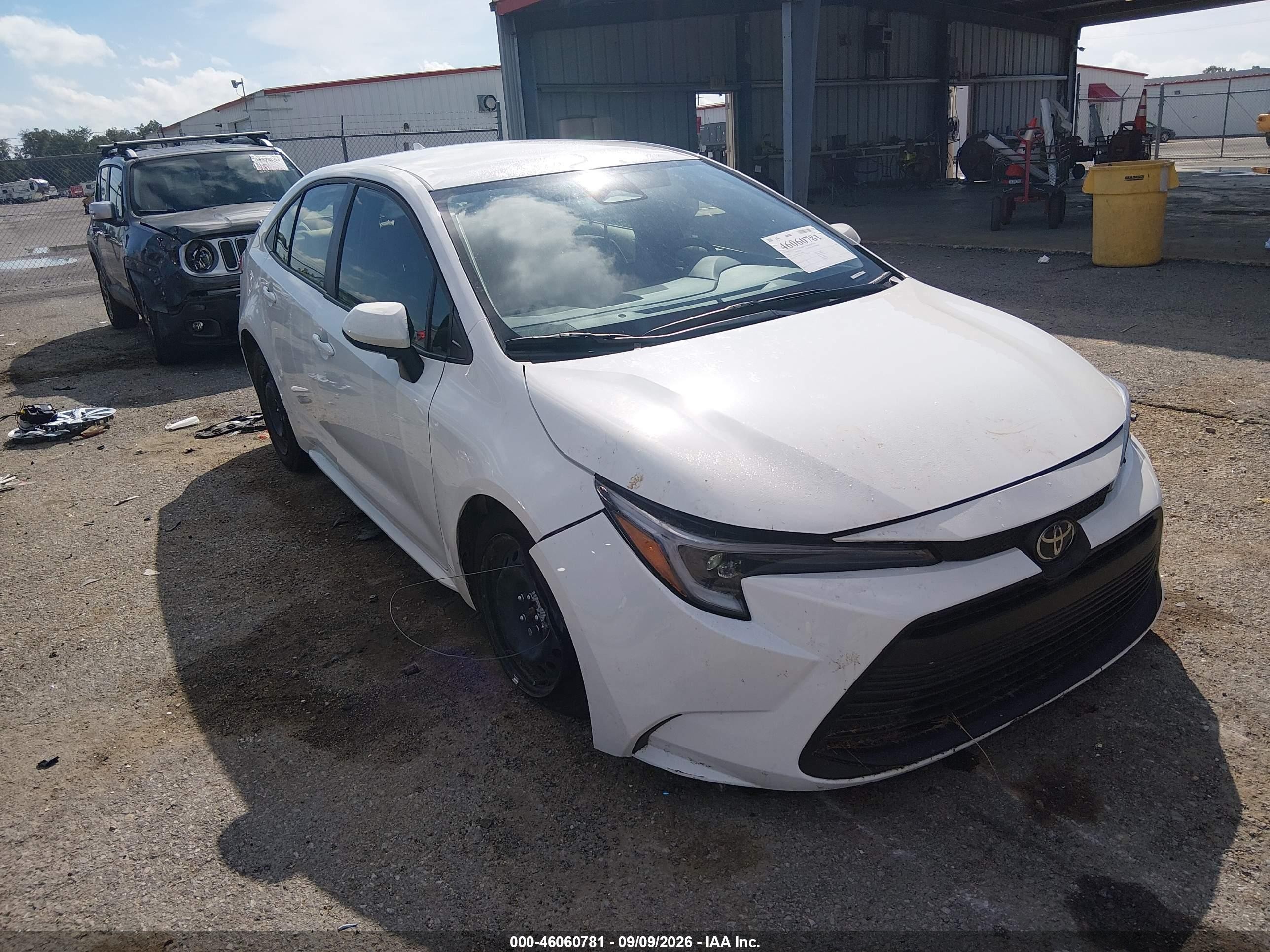 2026 Toyota Corolla VIN JTDBCMFE6T3140020 — IAAI salvage auction photo