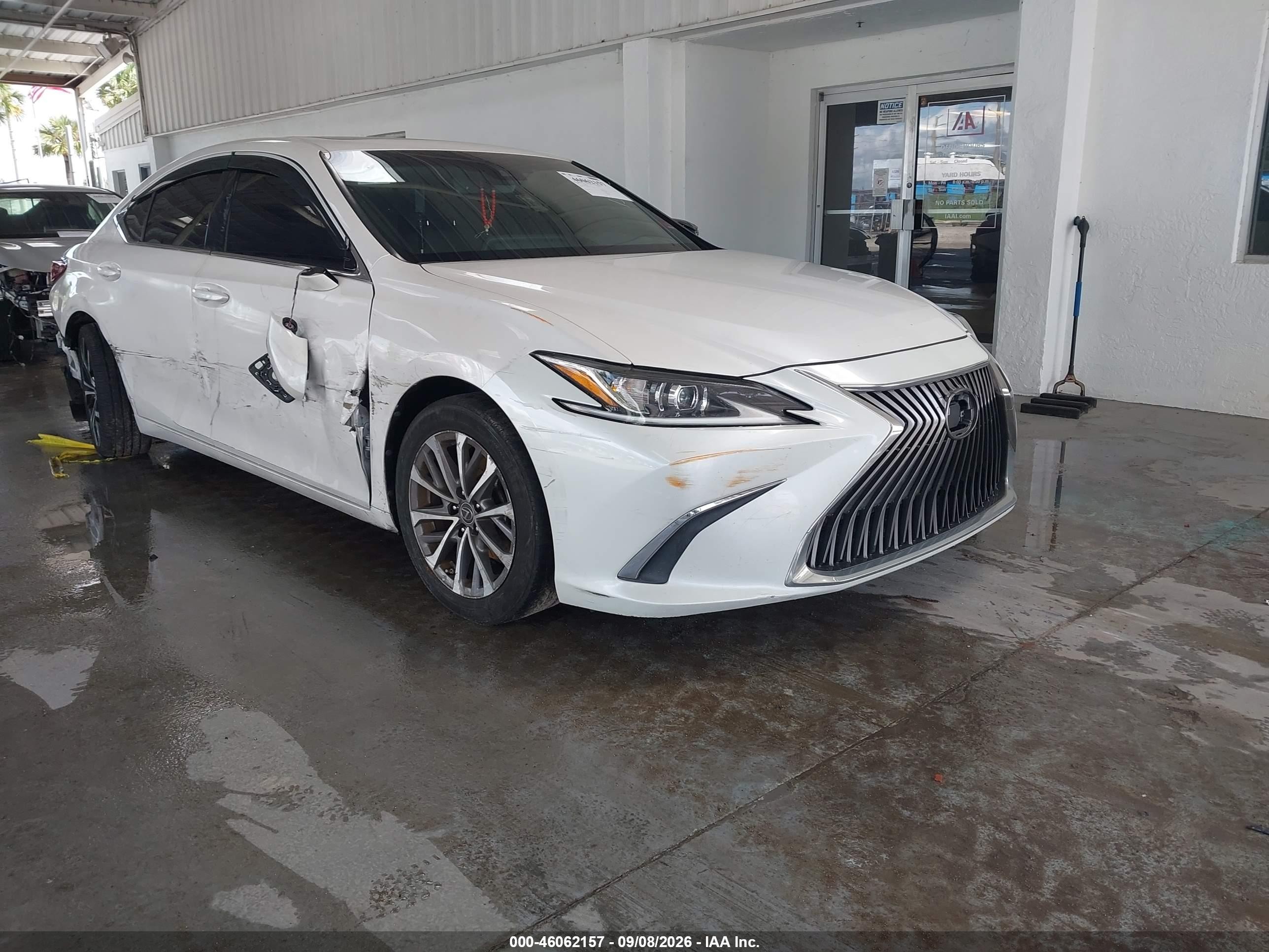 2022 Lexus ES 350 VIN 58ACZ1B12NU137542 — IAAI salvage auction photo