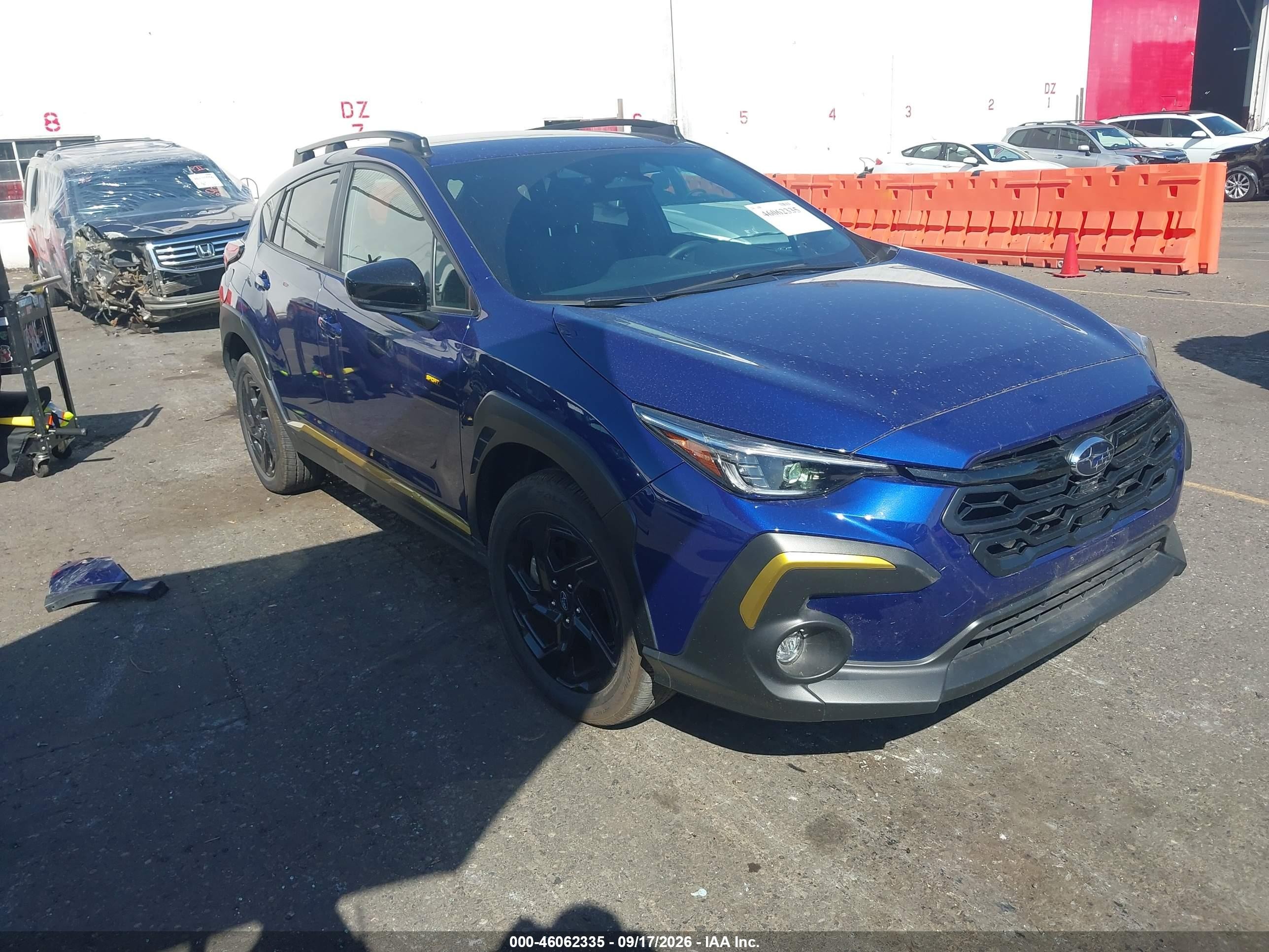 2026 Subaru Crosstrek VIN 4S4GUHF68T3734431 — IAAI salvage auction photo