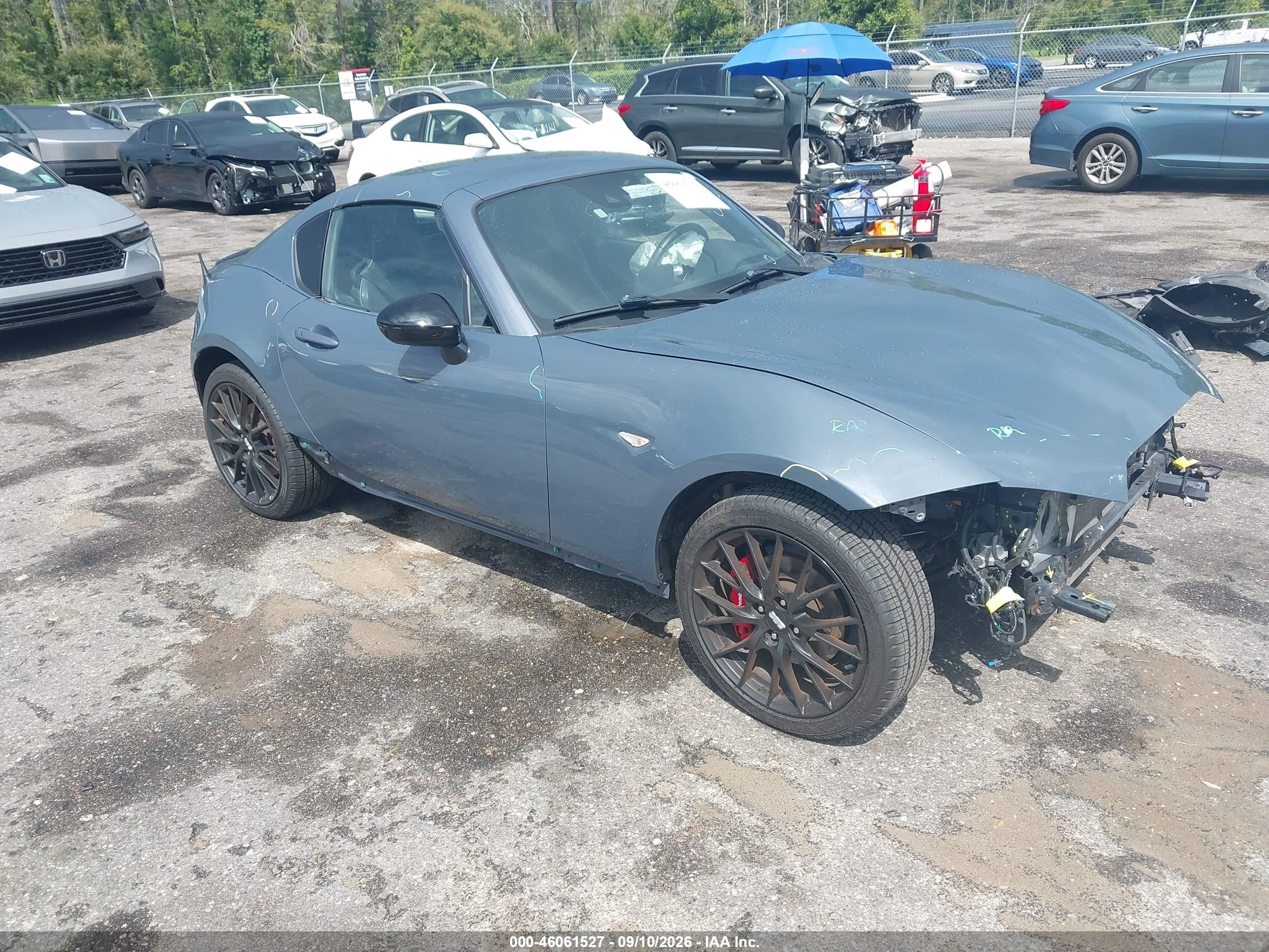 2020 Mazda MX-5 Miata VIN JM1NDAL7XL0418918 — IAAI salvage auction photo