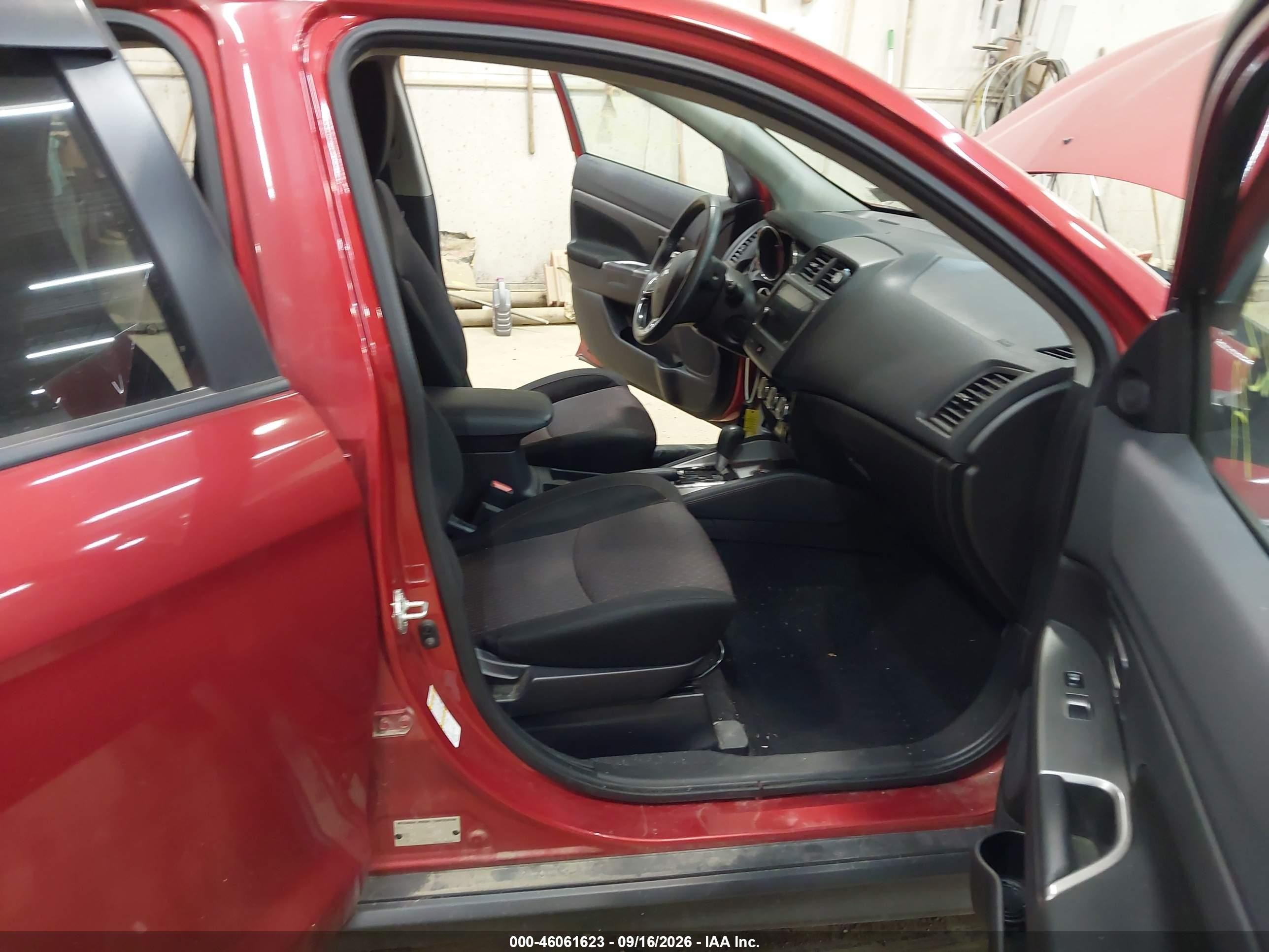 2019 Mitsubishi Outlander Sport VIN JA4AR3AU7KU026307 IAAI salvage auction — Front End, Salvage (Pennsylvania), sold $2,700 on 2026-09-23 (photo 5)