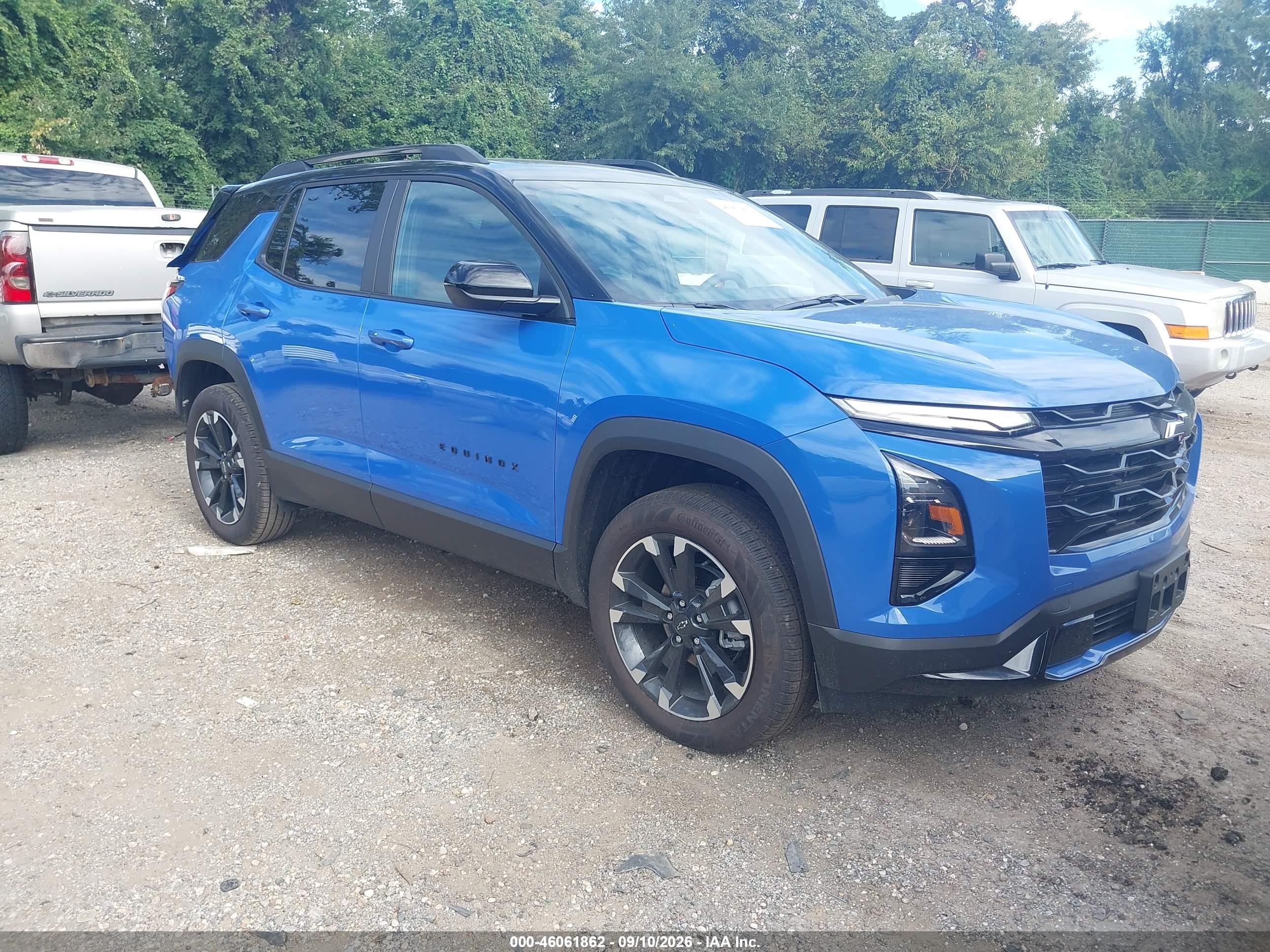 2026 Chevrolet Equinox VIN 3GNAXTEGXTL539487 — IAAI salvage auction photo