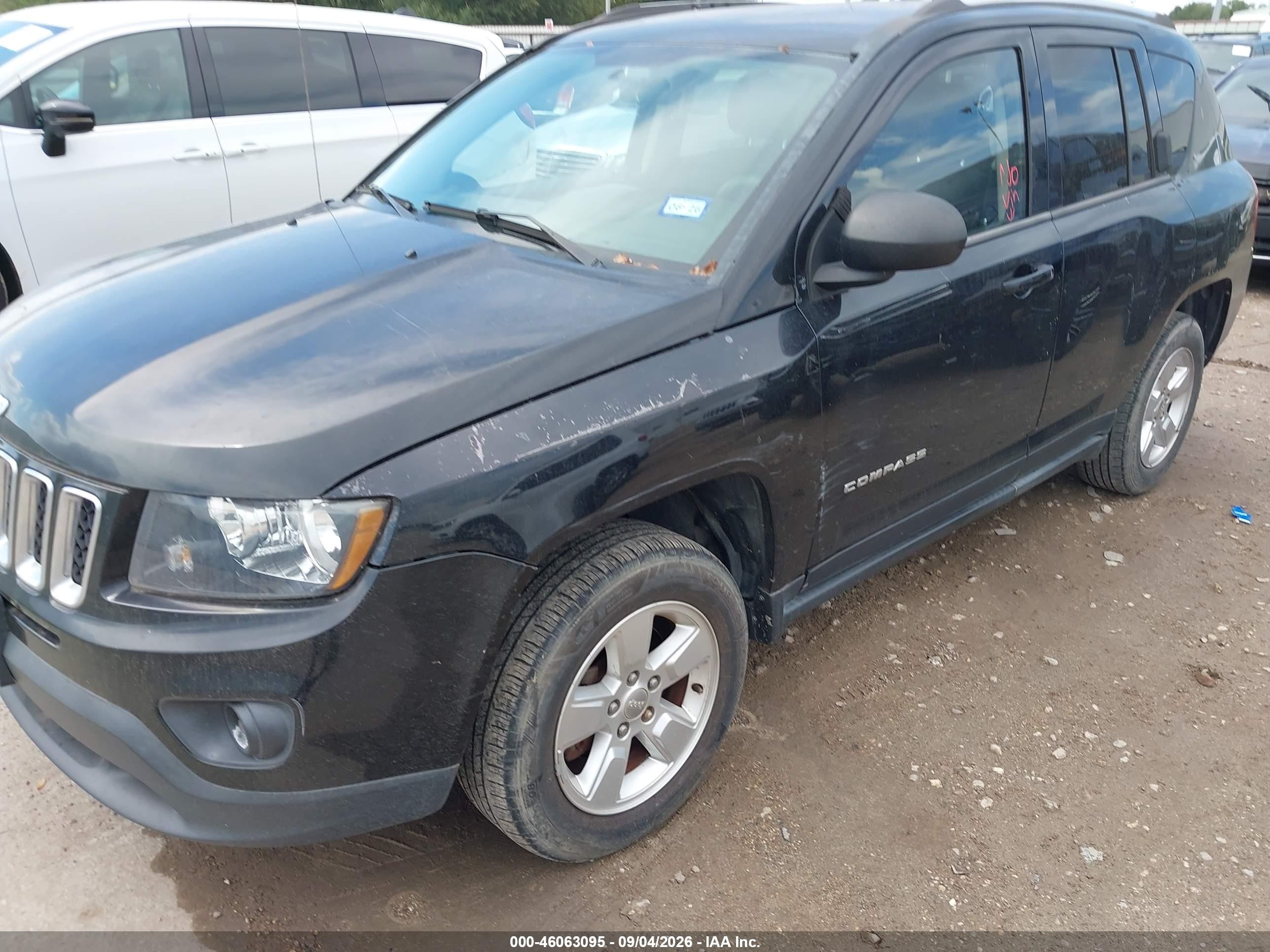 2014 Jeep Compass VIN 1C4NJCBA6ED777681 IAAI salvage auction — Normal Wear, Original (Texas), sold $975 on 2026-09-10 (photo 6)