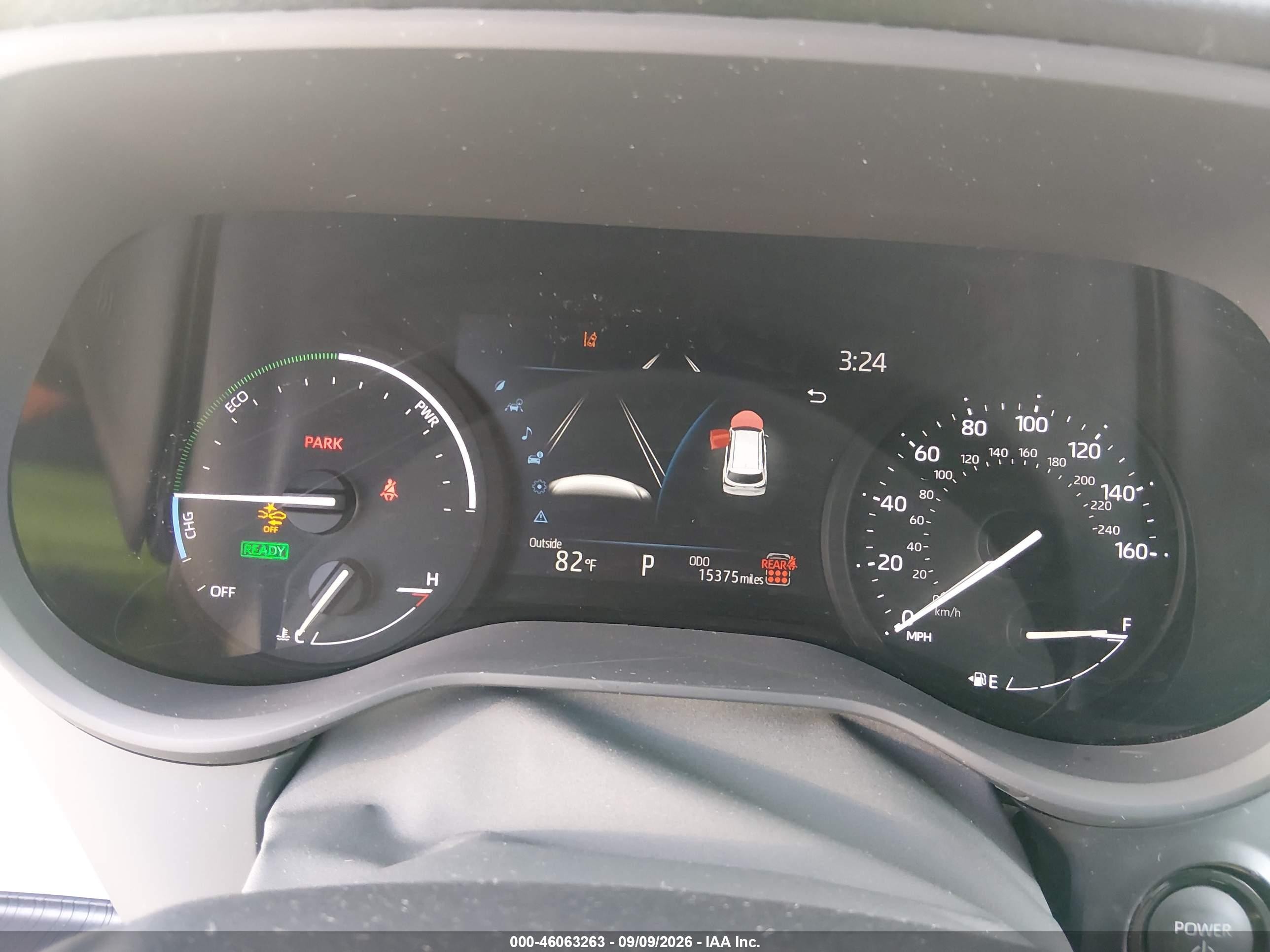2026 Toyota Sienna VIN 5TDYRKEC6TS324594 IAAI salvage auction — Front End, Enterprise Vehicles Clear Only (Idaho), sold $34,000 on 2026-09-14 (photo 7)