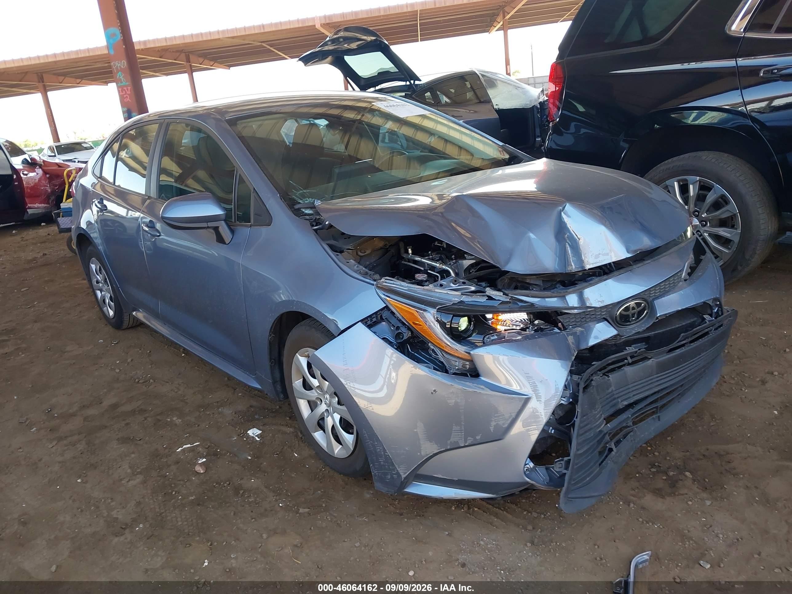 2025 Toyota Corolla VIN 5YFB4MDE7SP270264 — IAAI salvage auction photo