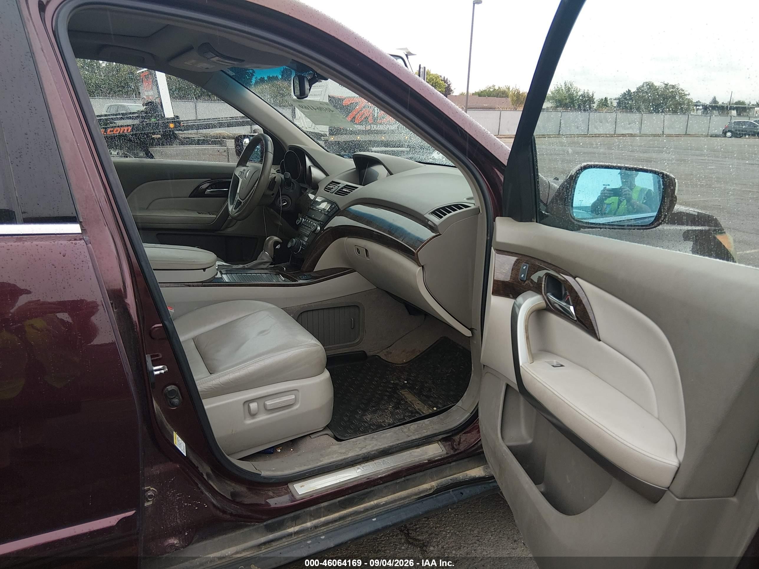2011 Acura Mdx VIN 2HNYD2H63BH524022 IAAI salvage auction — Normal Wear, Clear (Idaho), sold $1,075 on 2026-09-23 (photo 5)