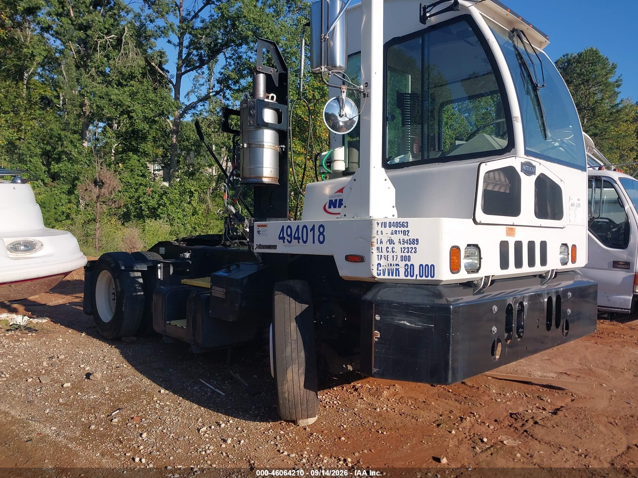 2019 Autocar Llc Xspotter-On VIN 516H4GF27KH228505 IAAI salvage auction — Unknown, Clear (Utah), sold $1,900 on 2026-09-23 (photo 1)