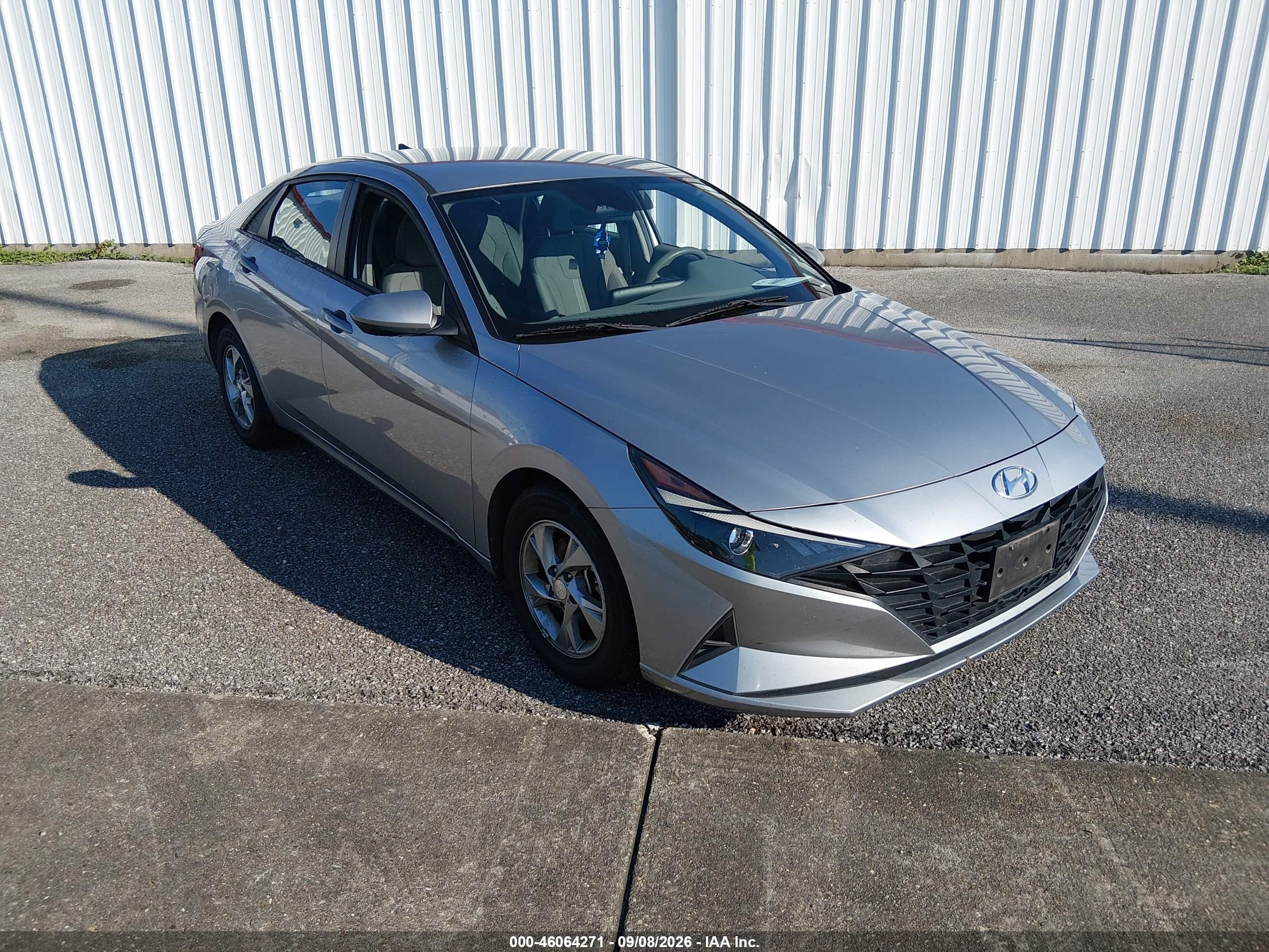2021 Hyundai Elantra VIN 5NPLL4AG7MH047252 — IAAI salvage auction photo