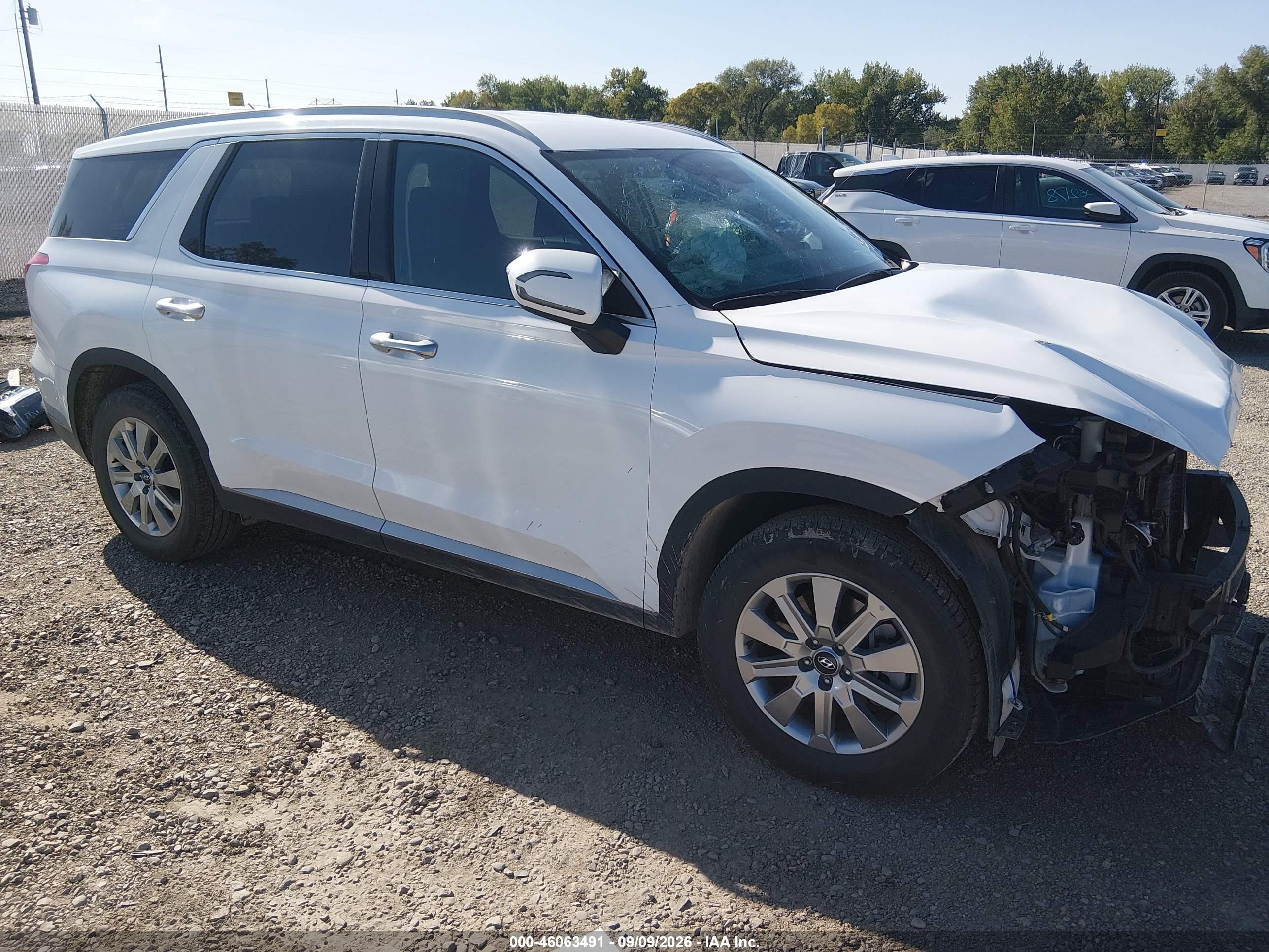 2025 Hyundai Palisade VIN KM8R2DGE0SU902651 — IAAI salvage auction photo