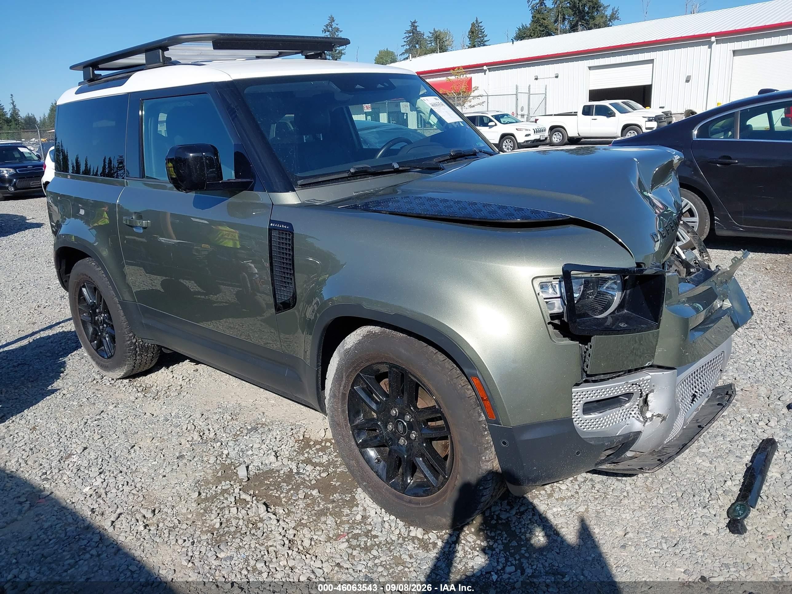 2022 Land Rover Defender VIN SALEJ6RX8N2083803 — IAAI salvage auction photo
