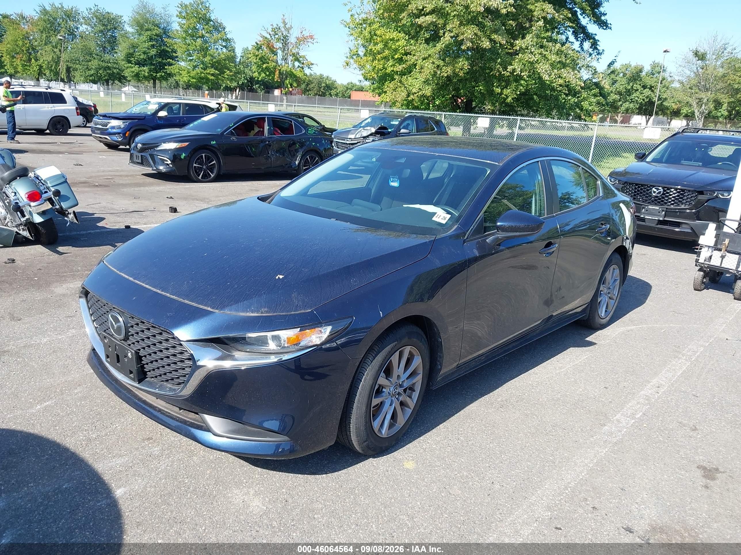 2021 Mazda 3 VIN 3MZBPAAL6MM253195 IAAI salvage auction — Water/Flood, Salvage (Idaho), sold $2,750 on 2026-09-19 (photo 2)