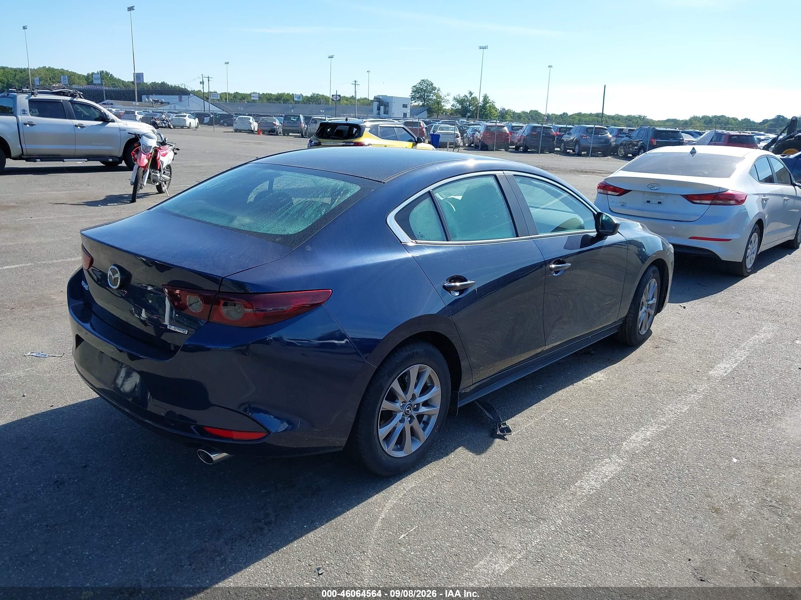 2021 Mazda 3 VIN 3MZBPAAL6MM253195 IAAI salvage auction — Water/Flood, Salvage (Idaho), sold $2,750 on 2026-09-19 (photo 4)