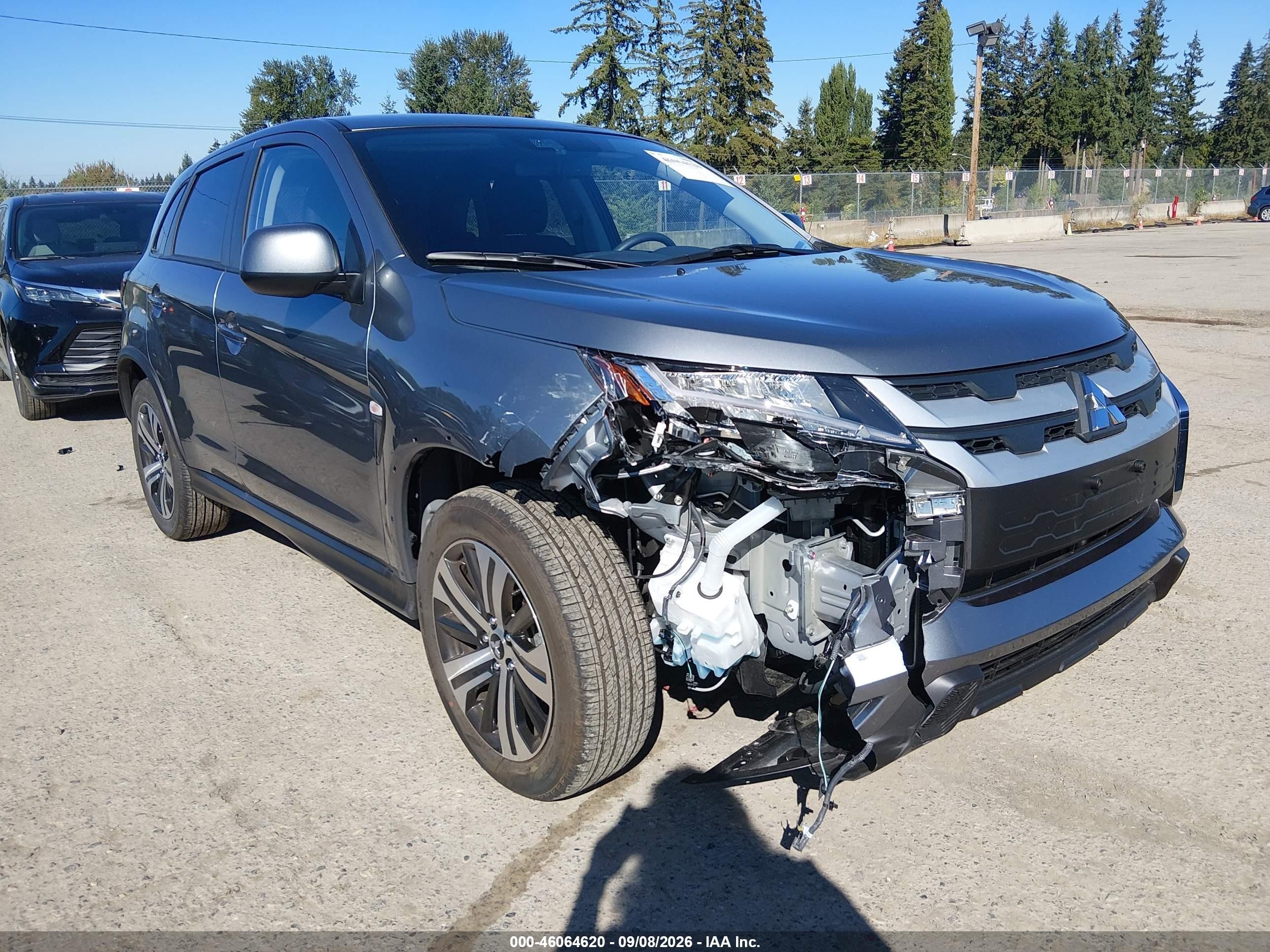 2026 Mitsubishi Outlander Sport VIN JA4ARUAUXTU029340 — IAAI salvage auction photo