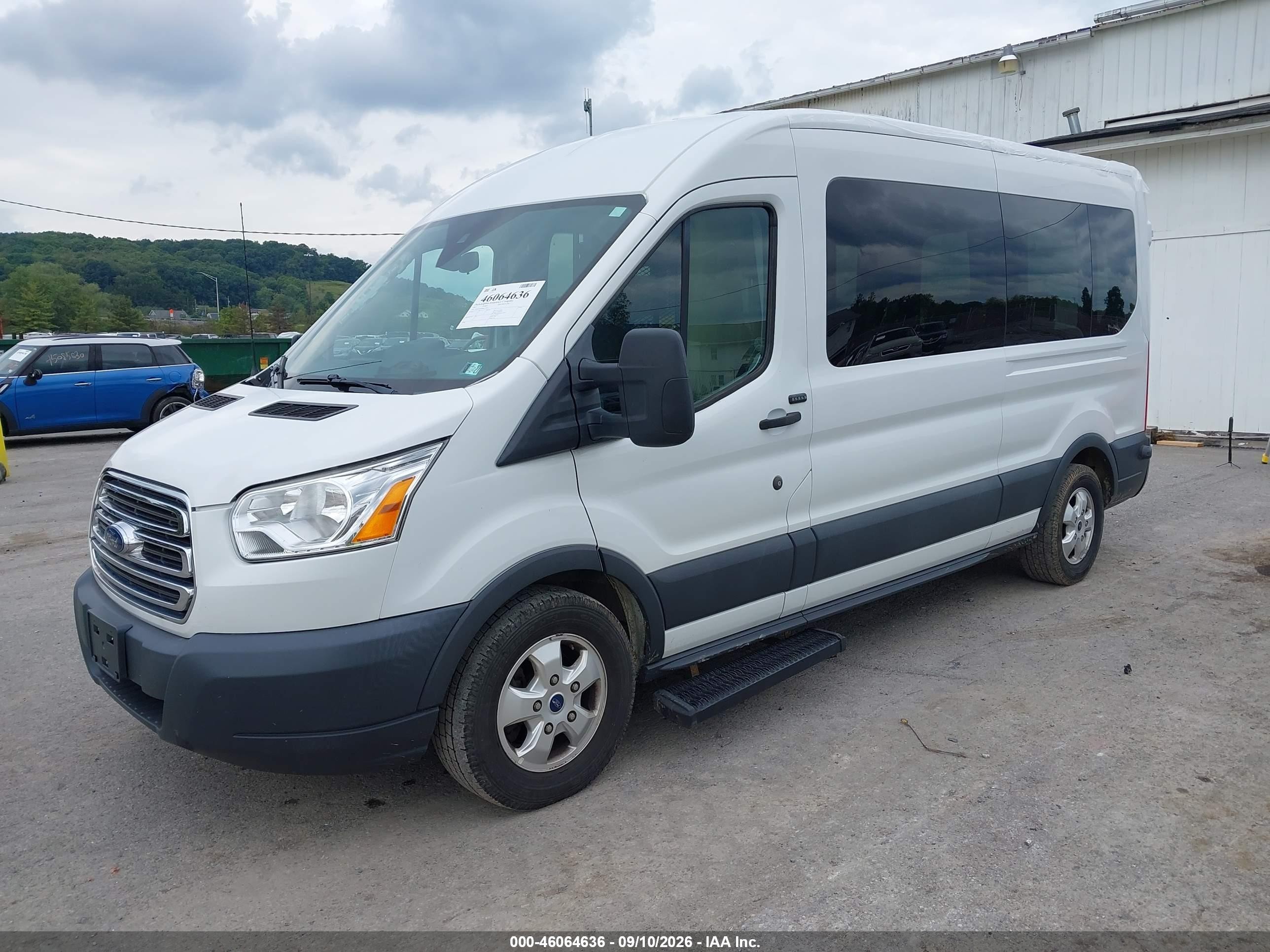 2017 Ford Transit-350 VIN 1FBZX2CM3HKA76491 IAAI salvage auction — Top/Roof, Salvage (Pennsylvania), sold $8,600 on 2026-09-25 (photo 2)