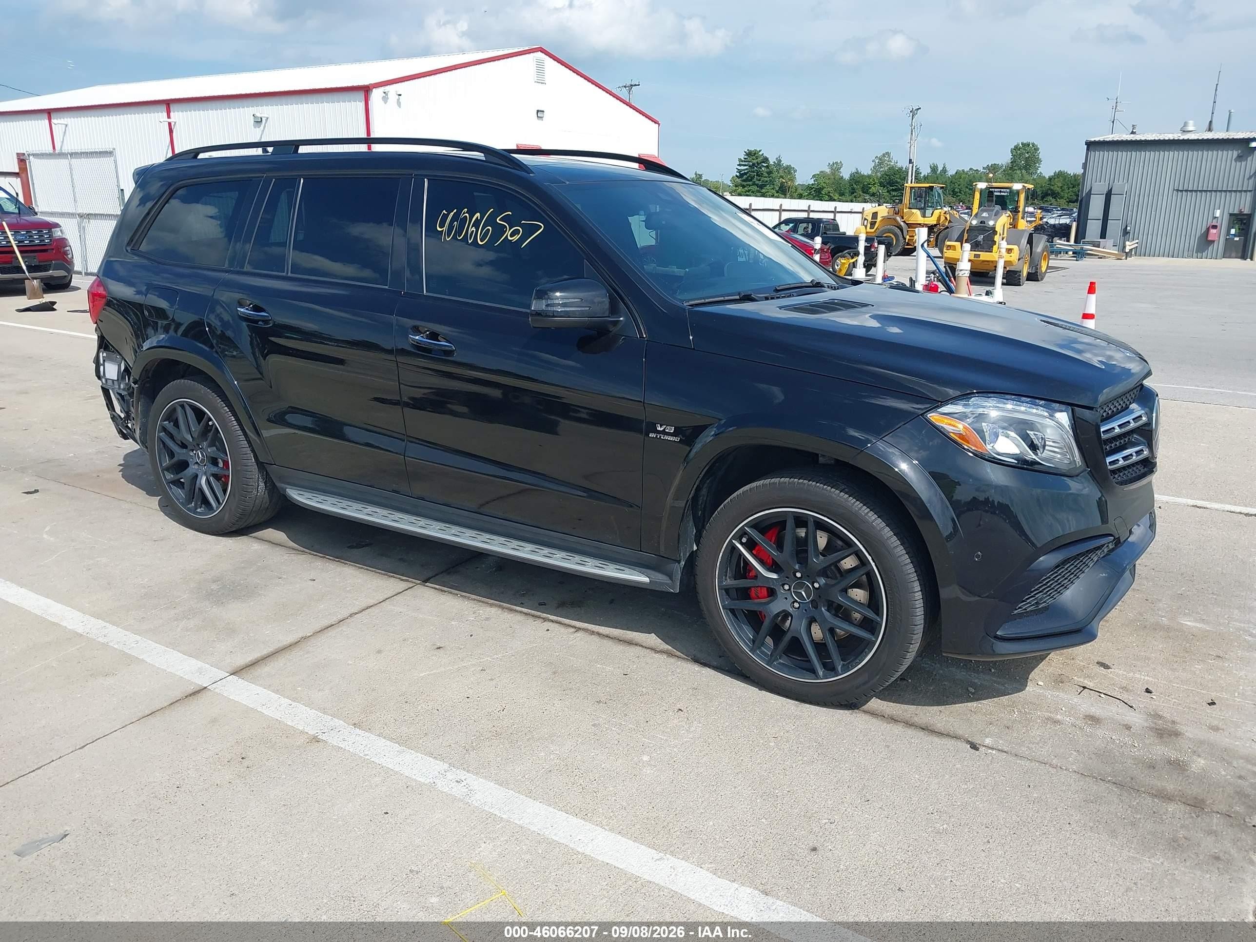2017 Mercedes-Benz GLS-Class VIN 4JGDF7FE6HA913794 — IAAI salvage auction photo