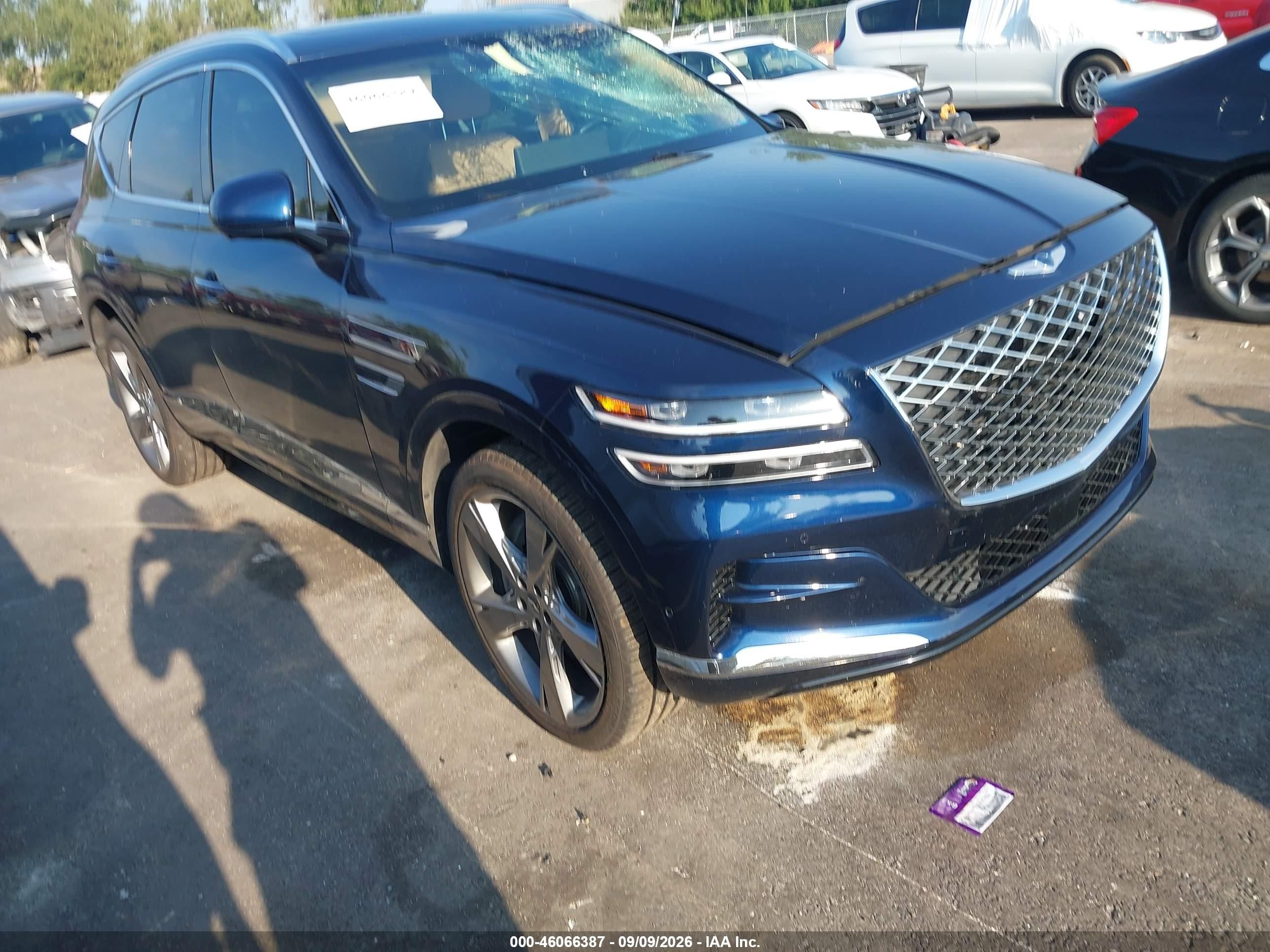 2023 Genesis GV80 VIN KMUHBDSB9PU112380 — IAAI salvage auction photo